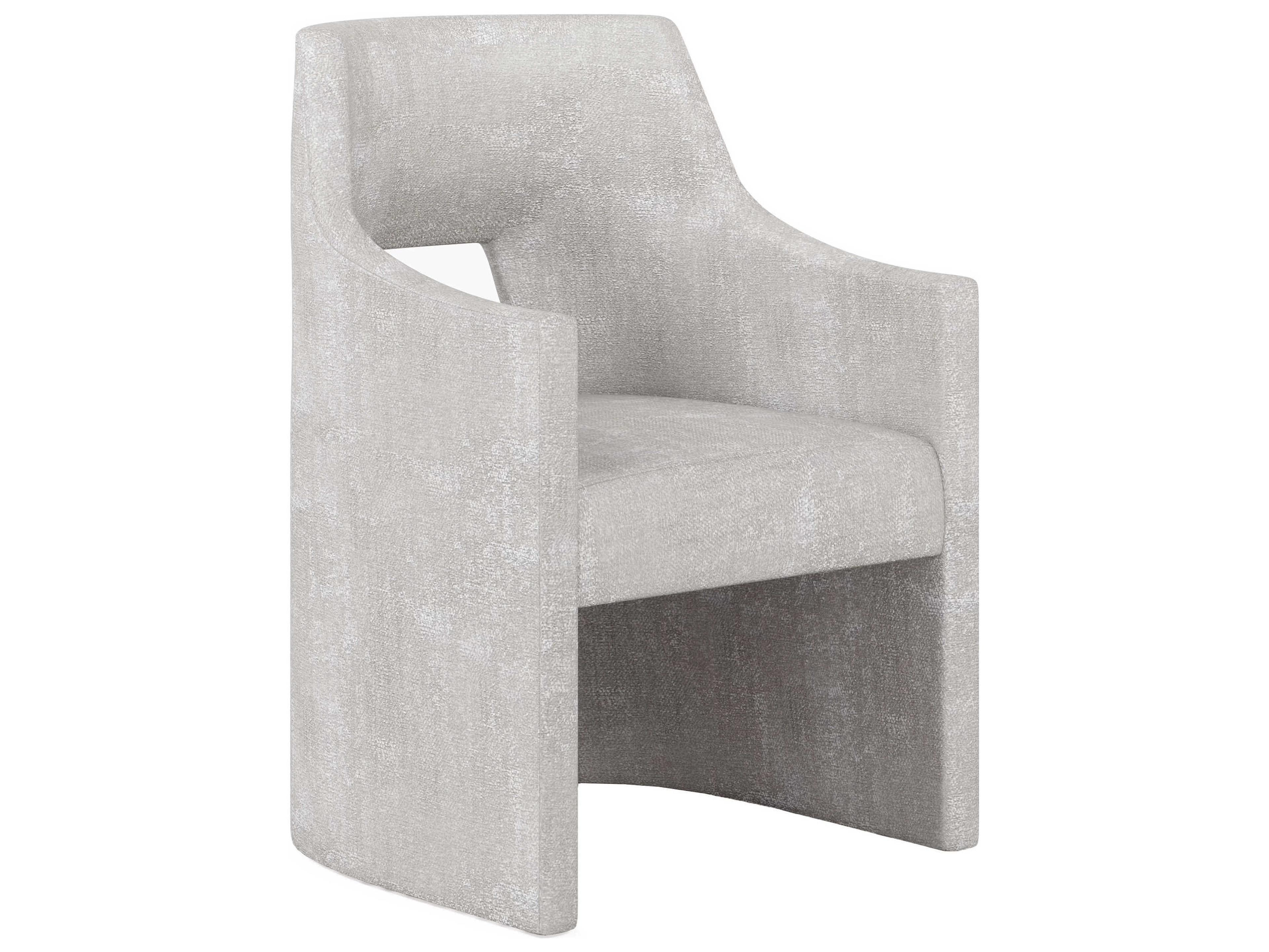 A.R.T. Furniture Mezzanine Gray Upholstered Arm Dining Chair