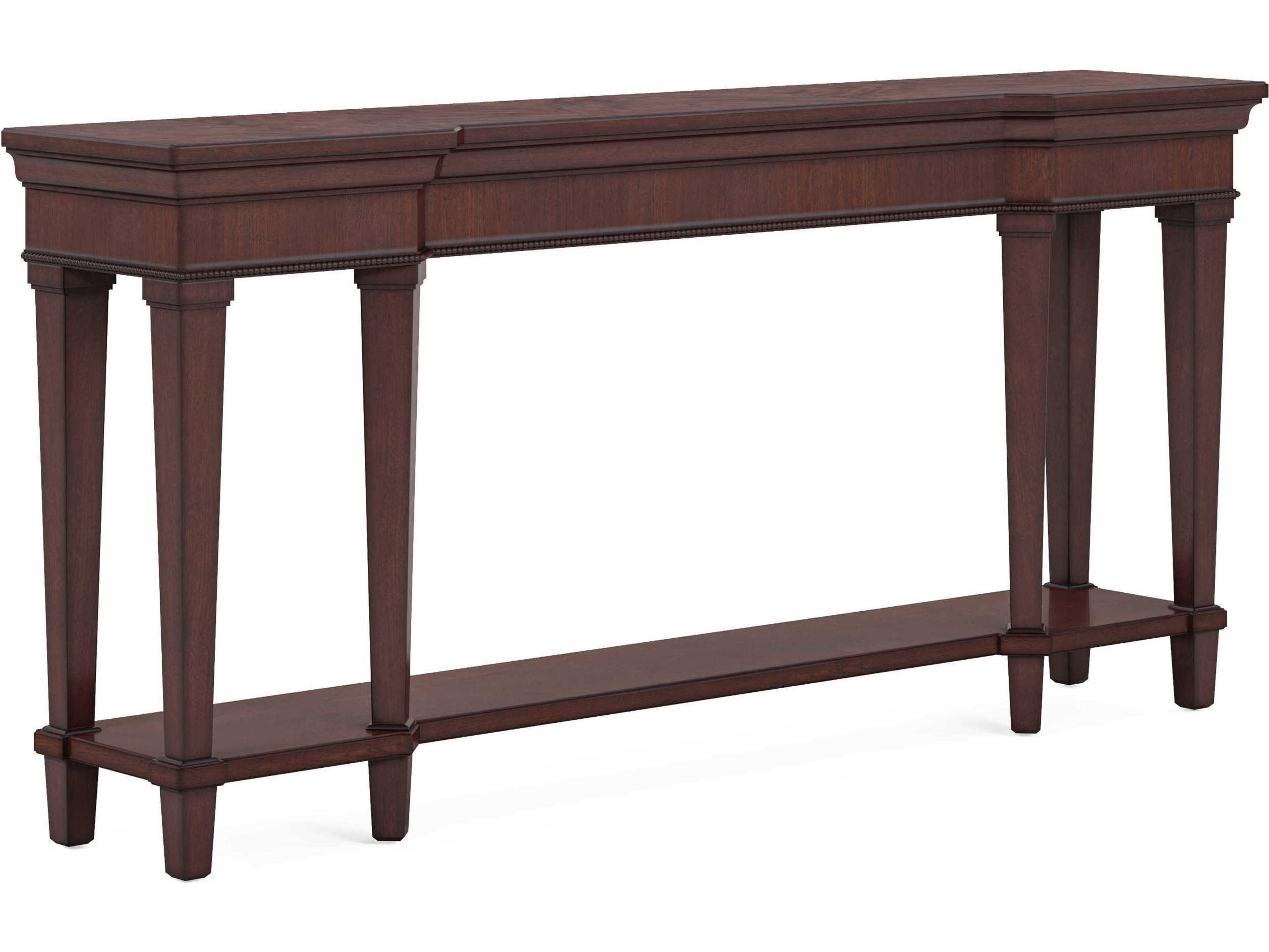 A.R.T. Furniture Revival Rectangular Wood Napa Mahogany Console Table