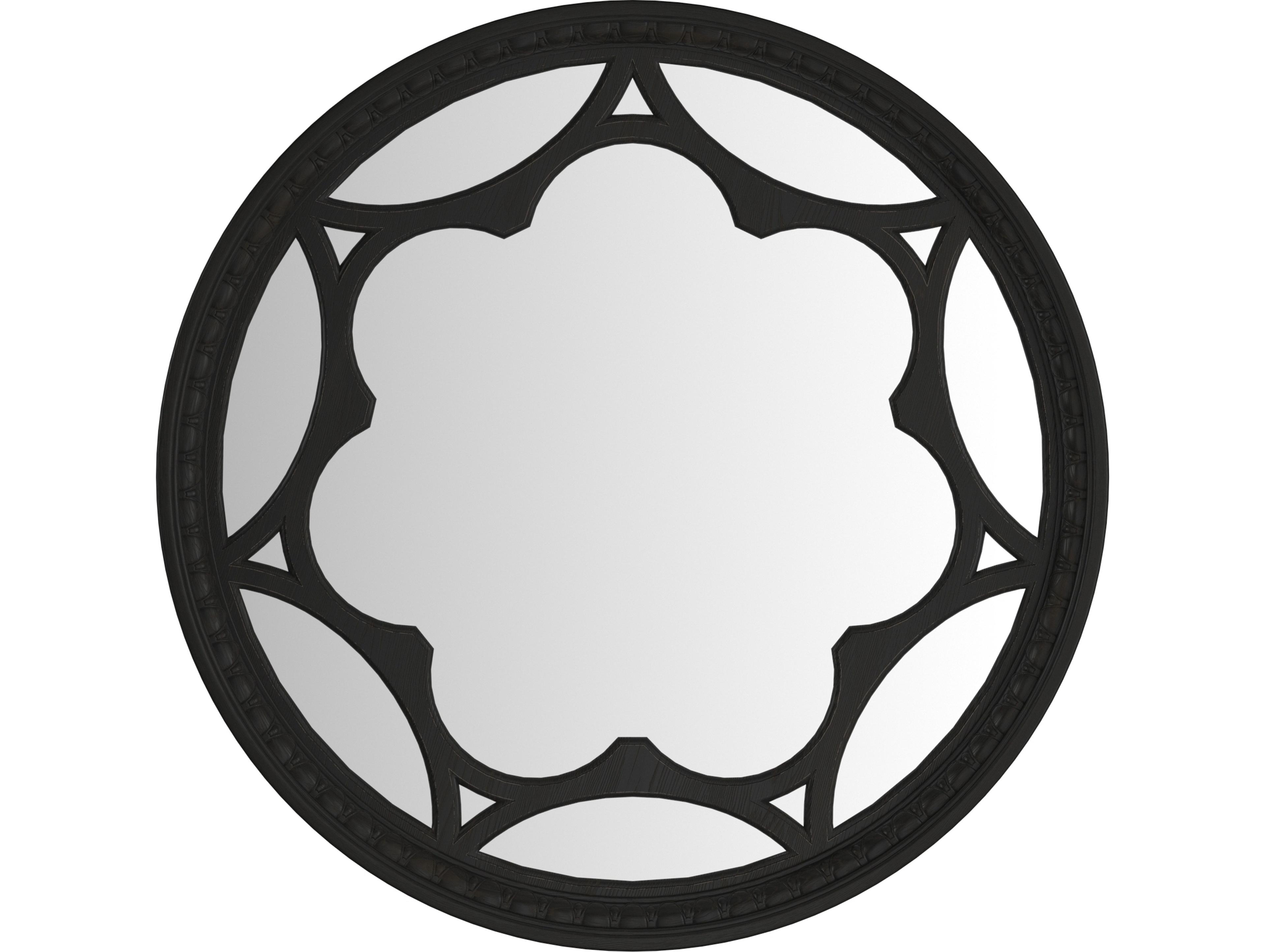 A.R.T. Furniture Atrium Black Wall Mirror Round