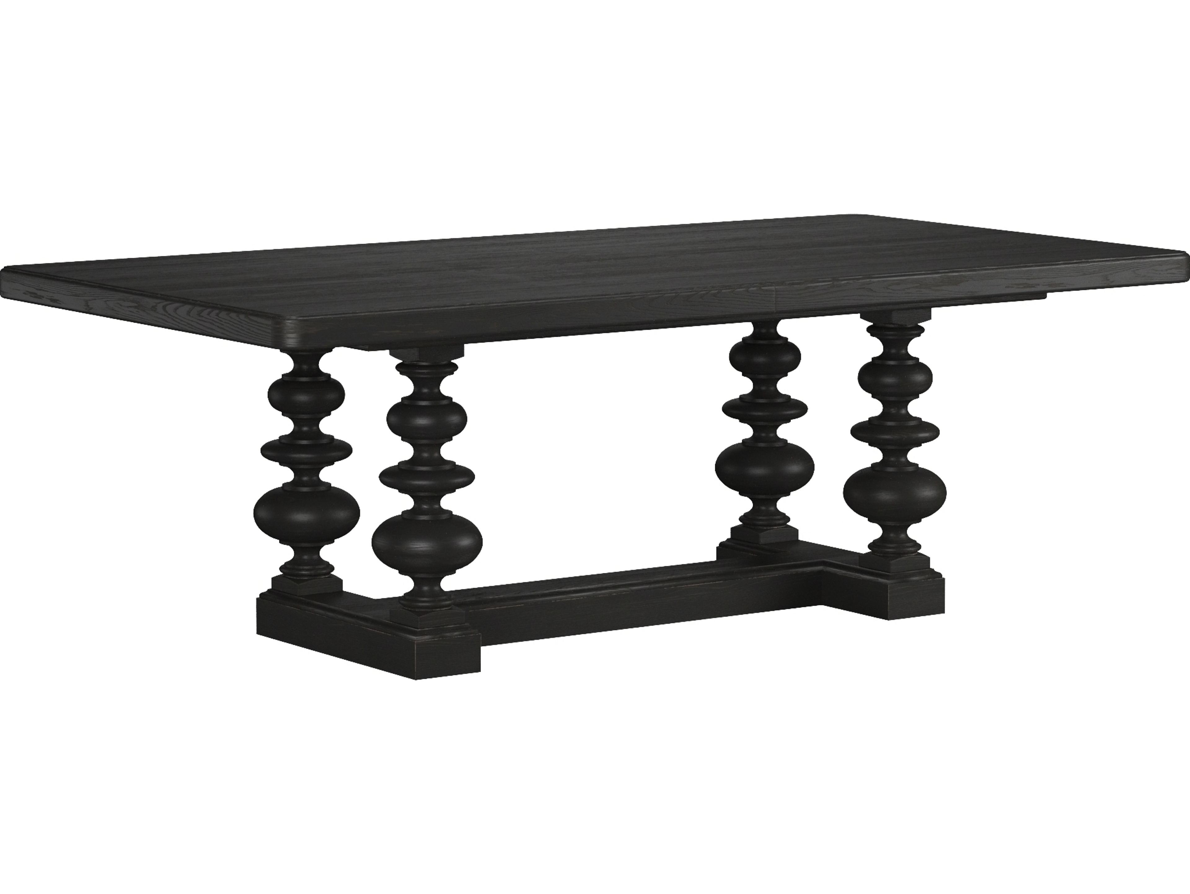 A.R.T. Furniture Atrium Rectangular Wood Black Dining Table