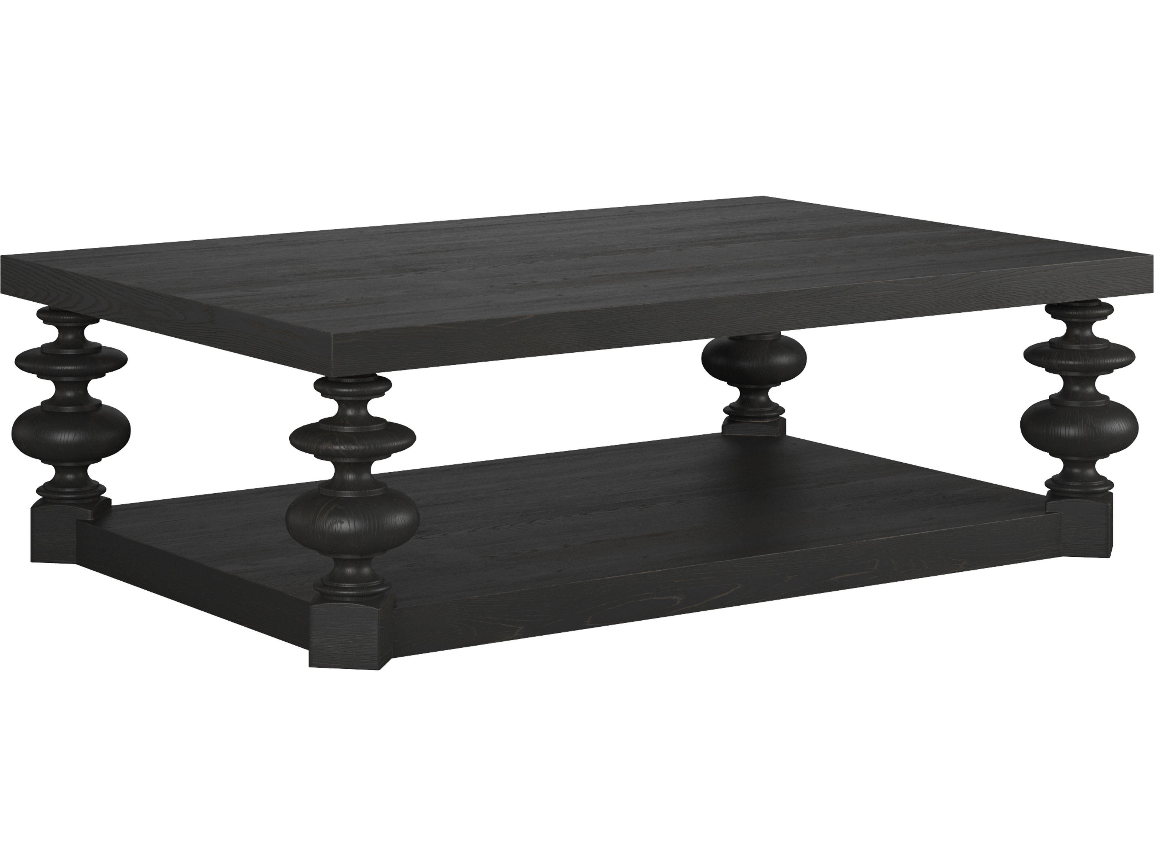 A.R.T. Furniture Atrium Rectangular Wood Black Coffee Table