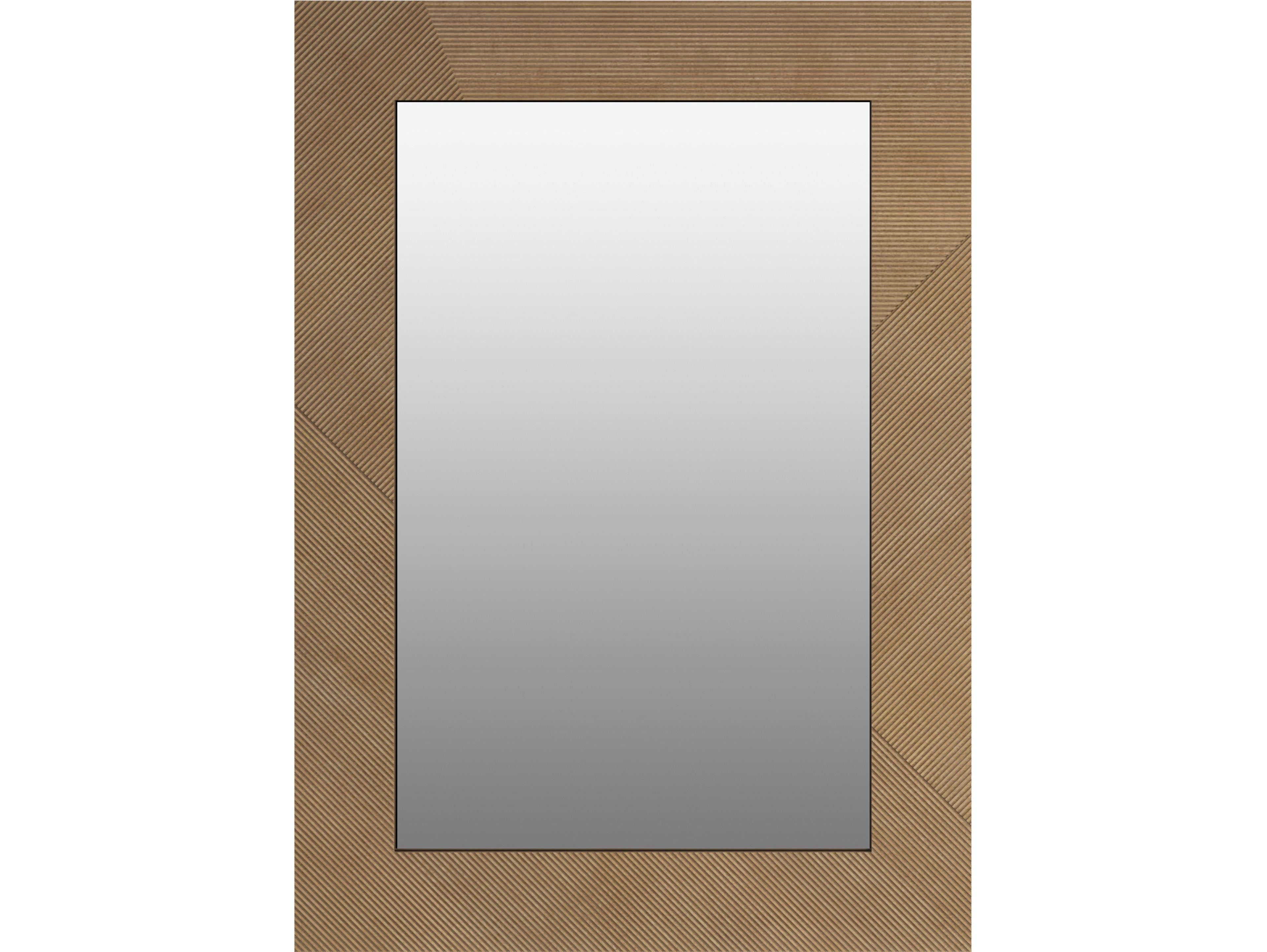 A.R.T. Furniture Loft Brown Natural Maple Wall Mirror Rectangular