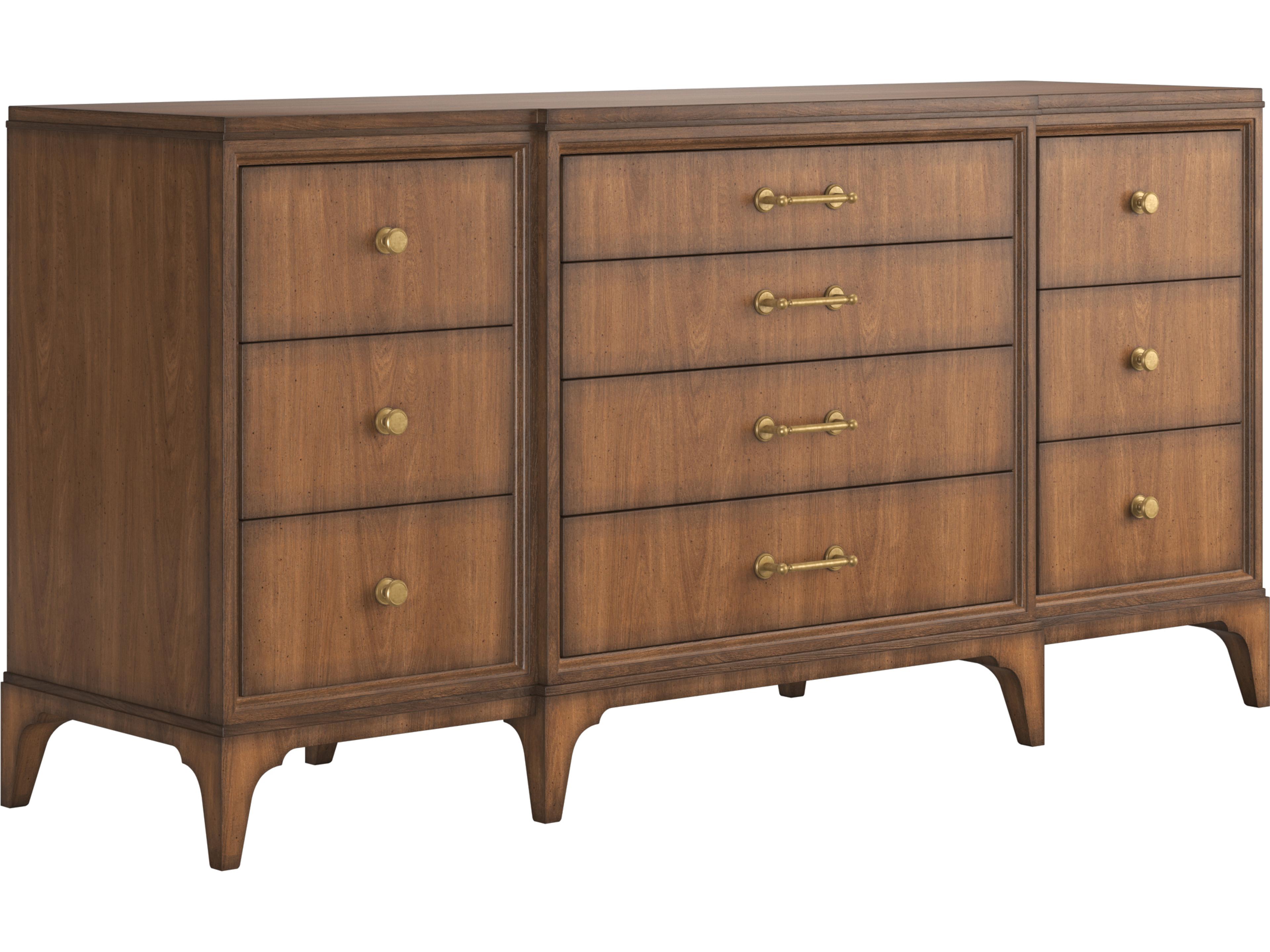 A.R.T. Furniture Harbor Brown Rubberwood Dresser