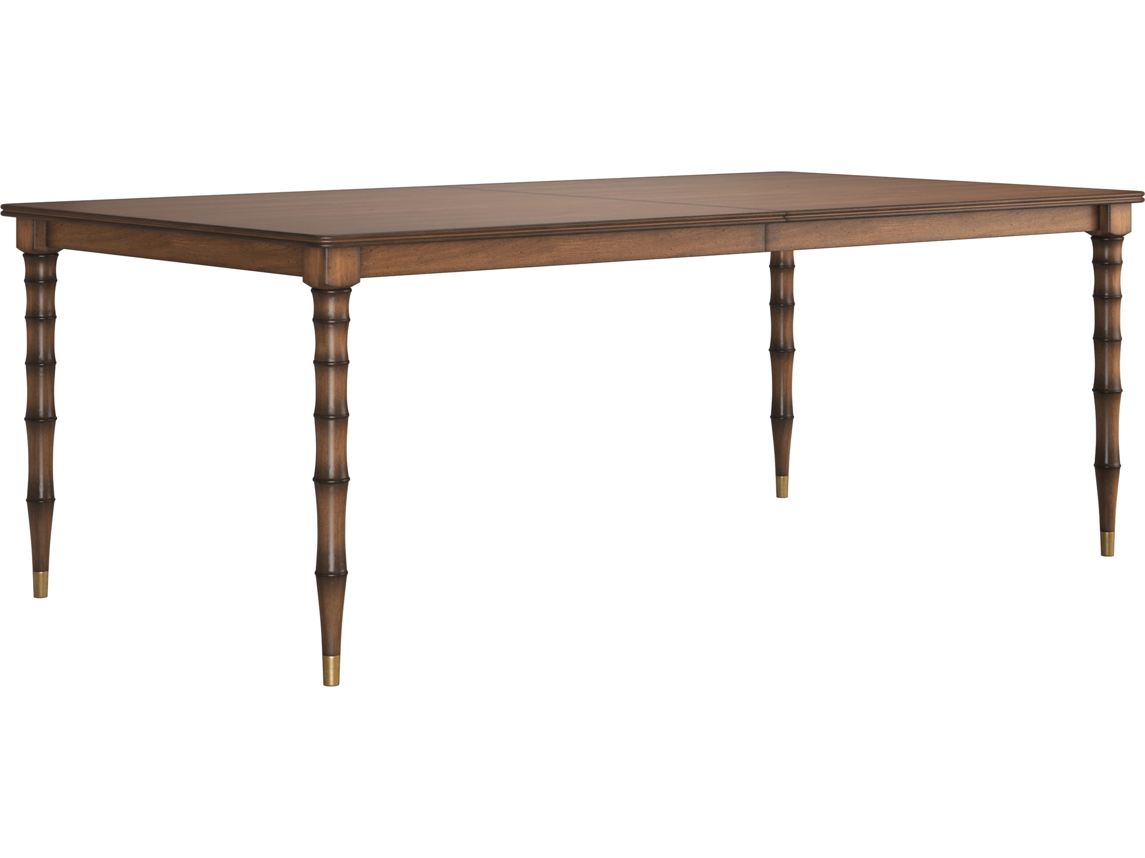 A.R.T. Furniture Harbor Rectangular Wood Warm Walnut Lakeside Sepia Dining Table