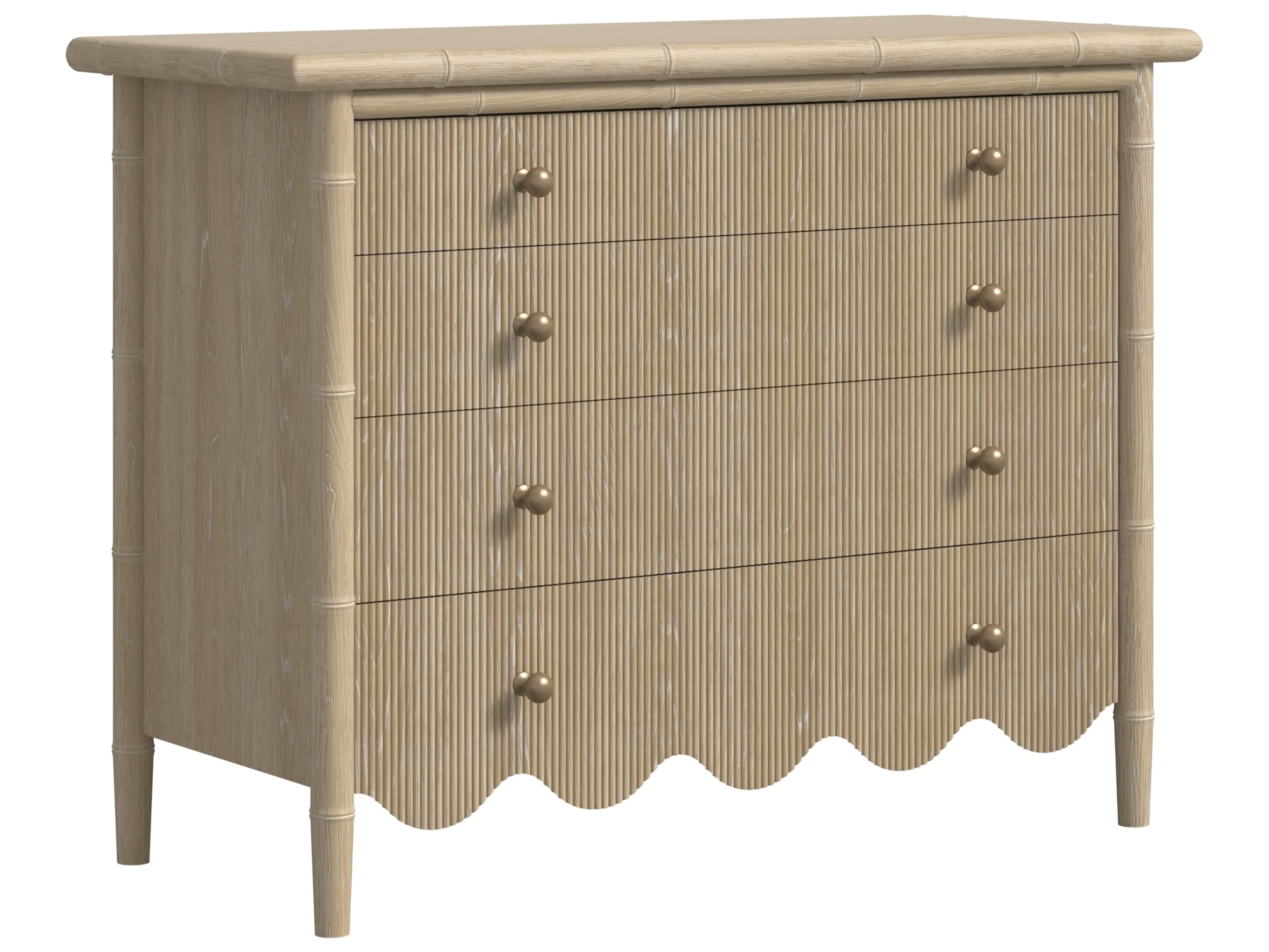 A.R.T. Furniture Haven Blonde Oak Sun Natural Parrawood Accent Chest