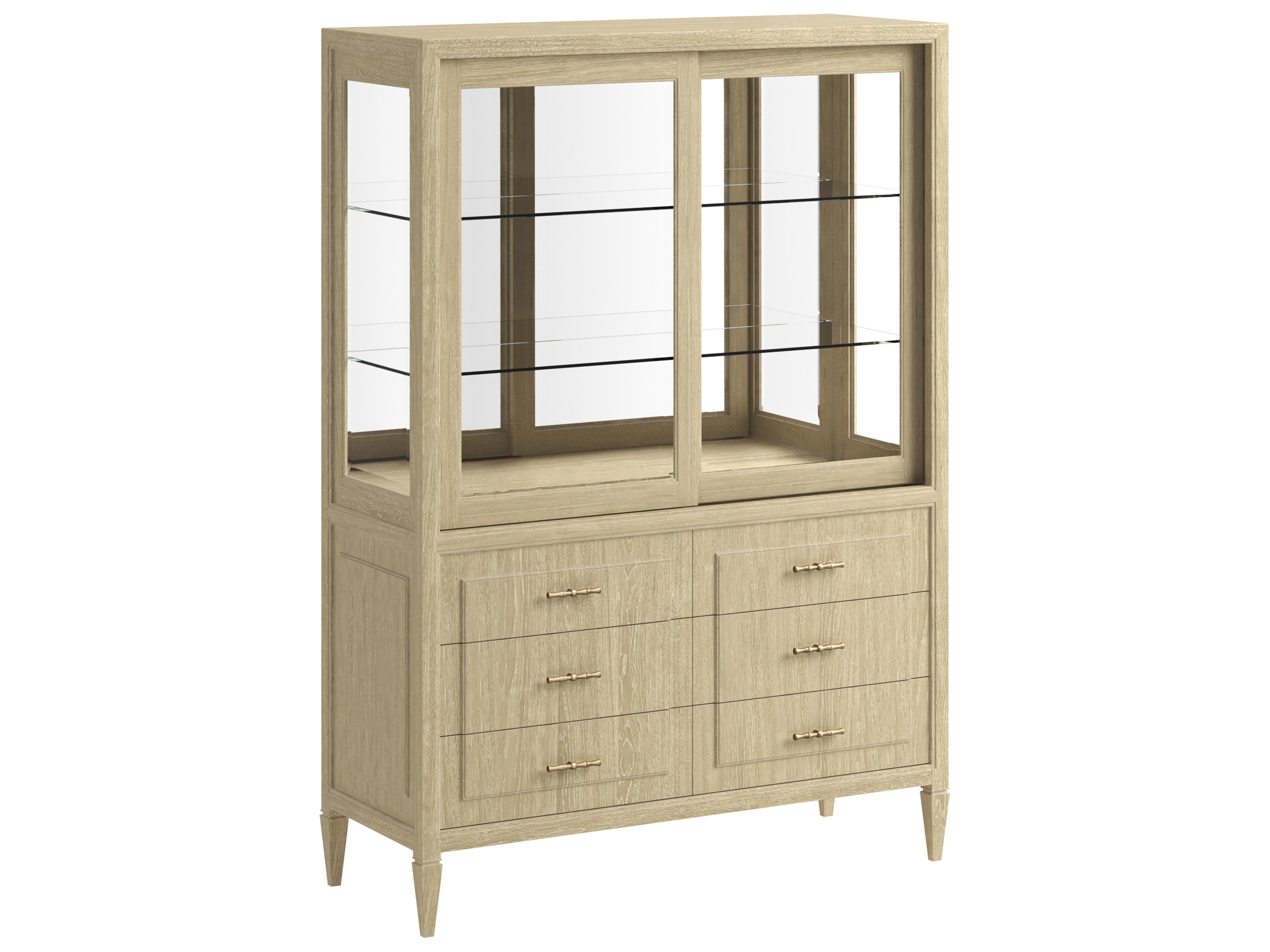 A.R.T. Furniture Eave Sundrenched Parrawood Natural Oak Display Cabinet
