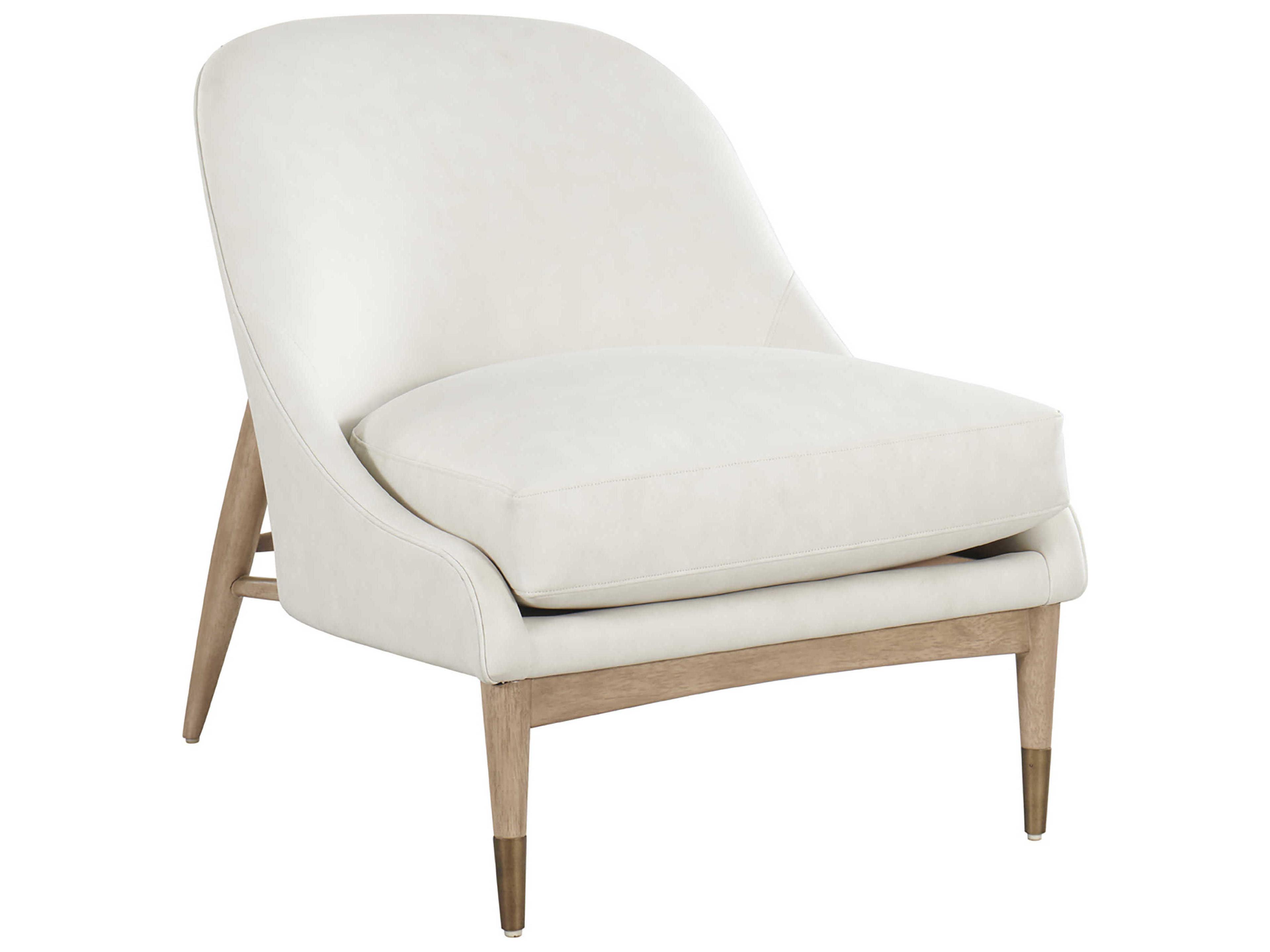 A.R.T. Furniture Harvey White Fabric Accent Chair