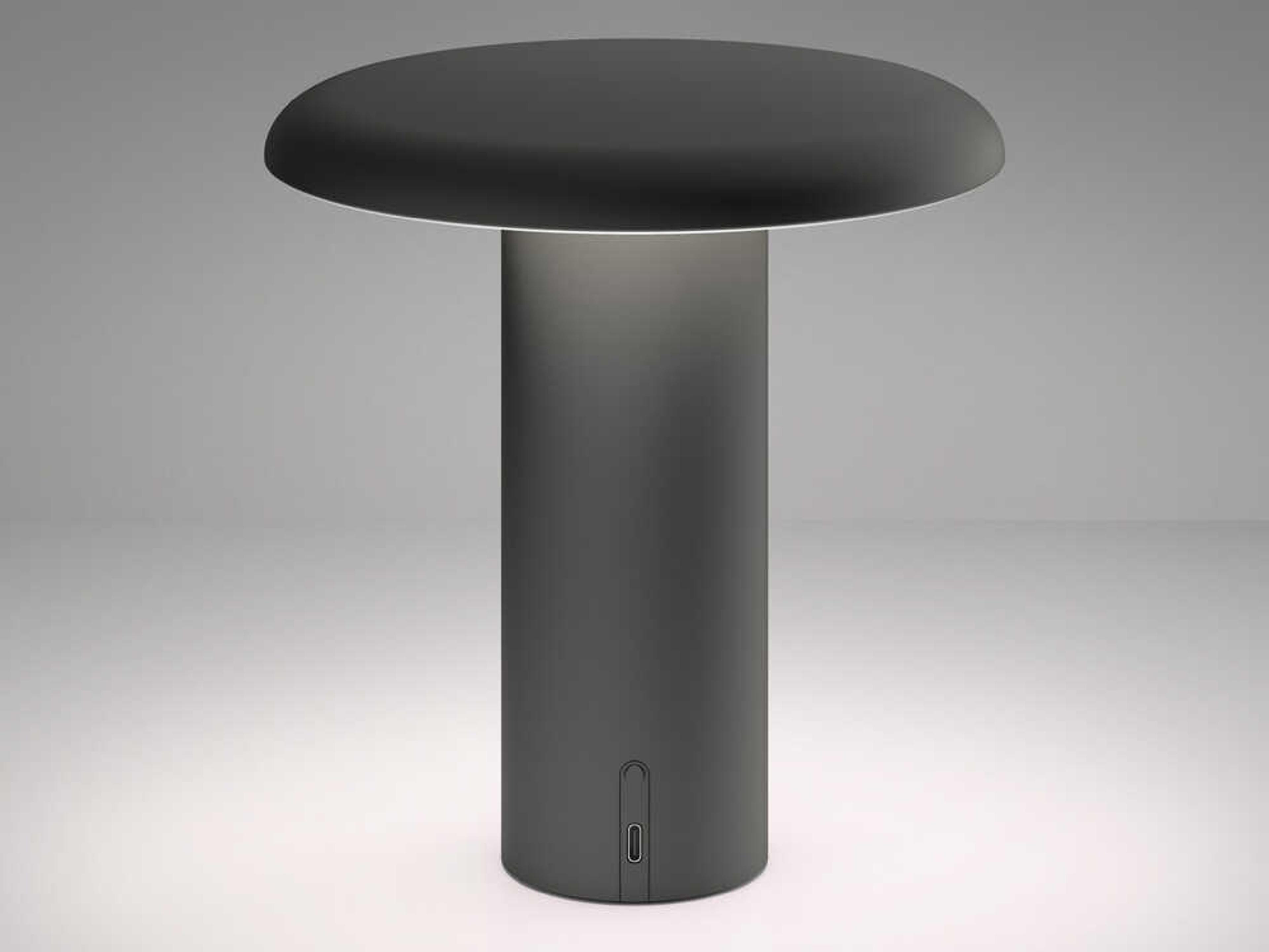 Artemide Takku Black Table Lamp