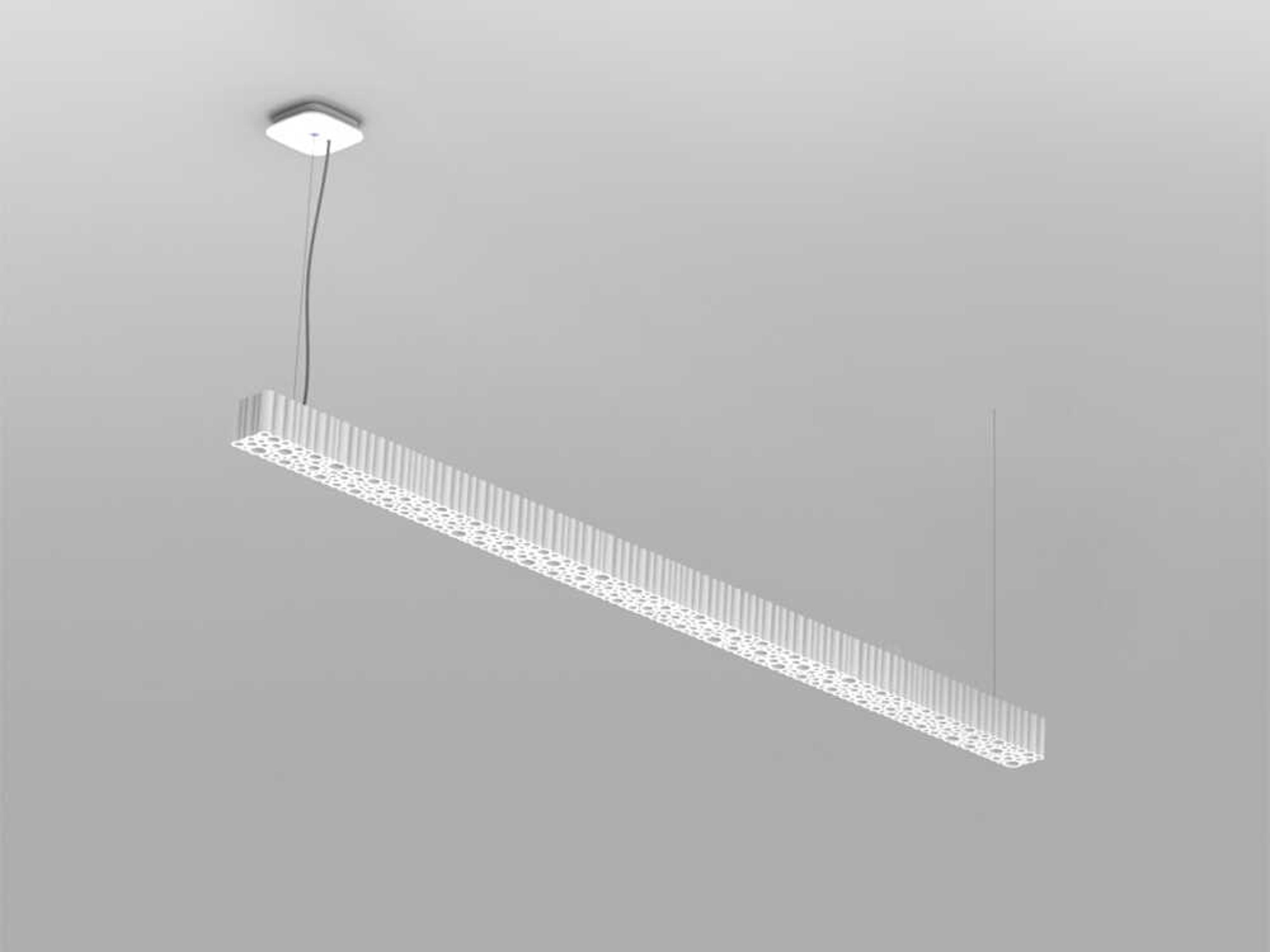 Artemide Calipso White Linear Island Pendant