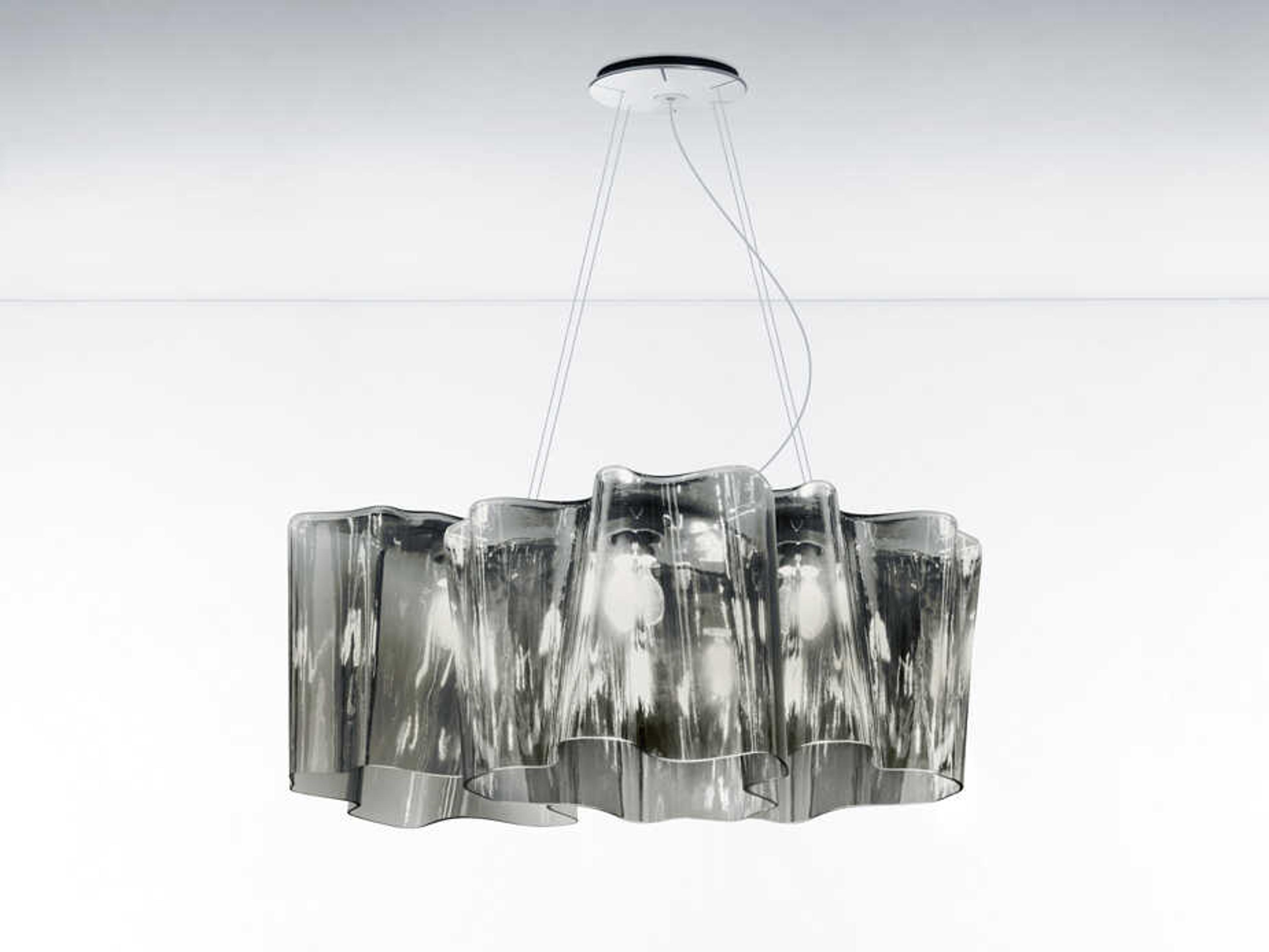 Artemide Logico 3-Light Pale Grey Island Pendant