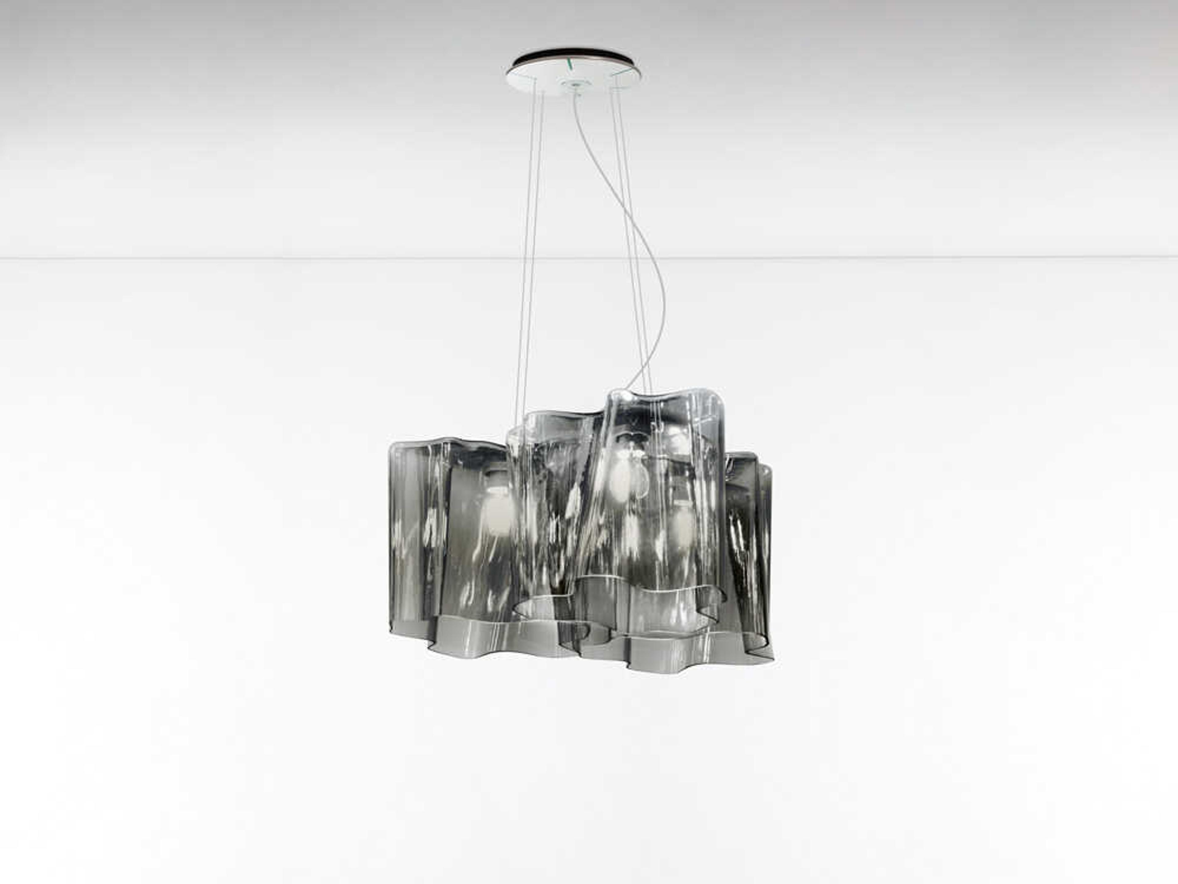 Artemide Logicao Mini 3-Light Pale Grey Pendant