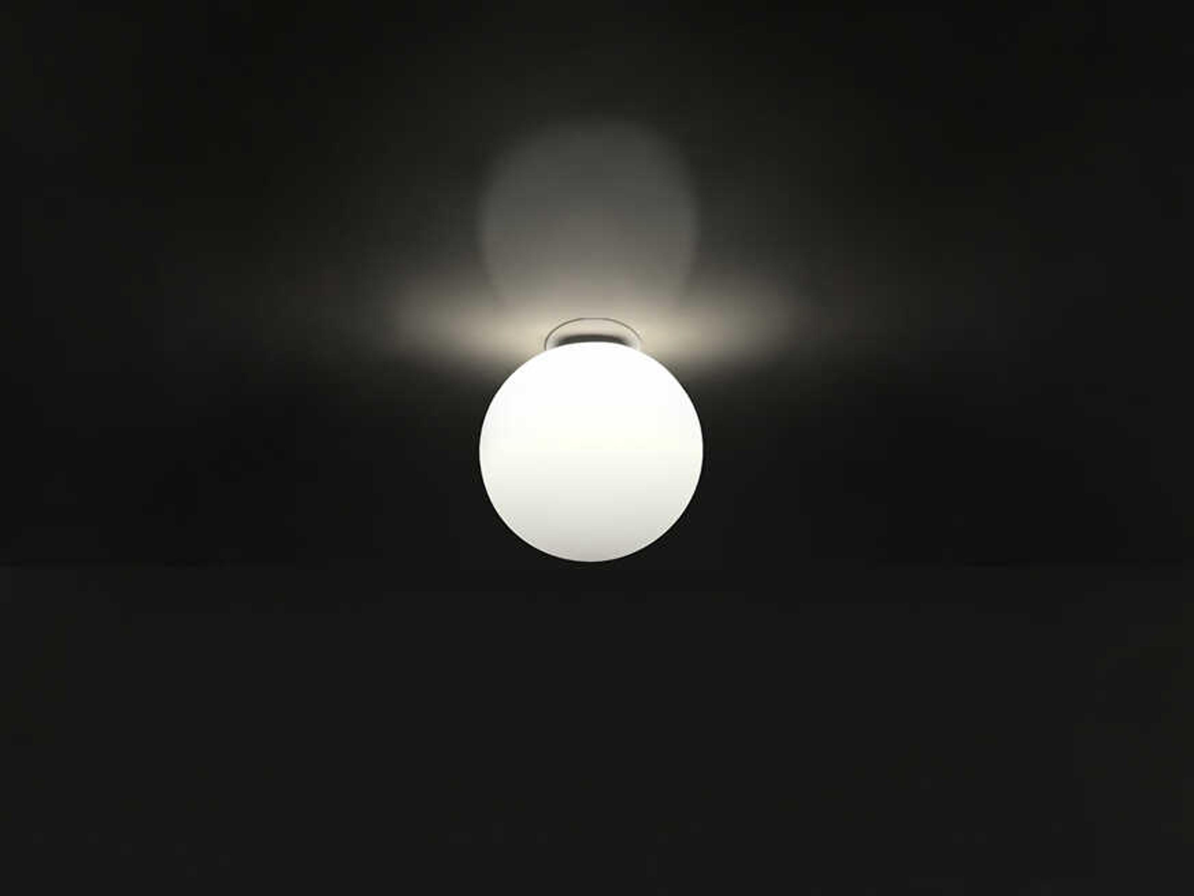 Artemide Dioscuri White Globe Flush Mount
