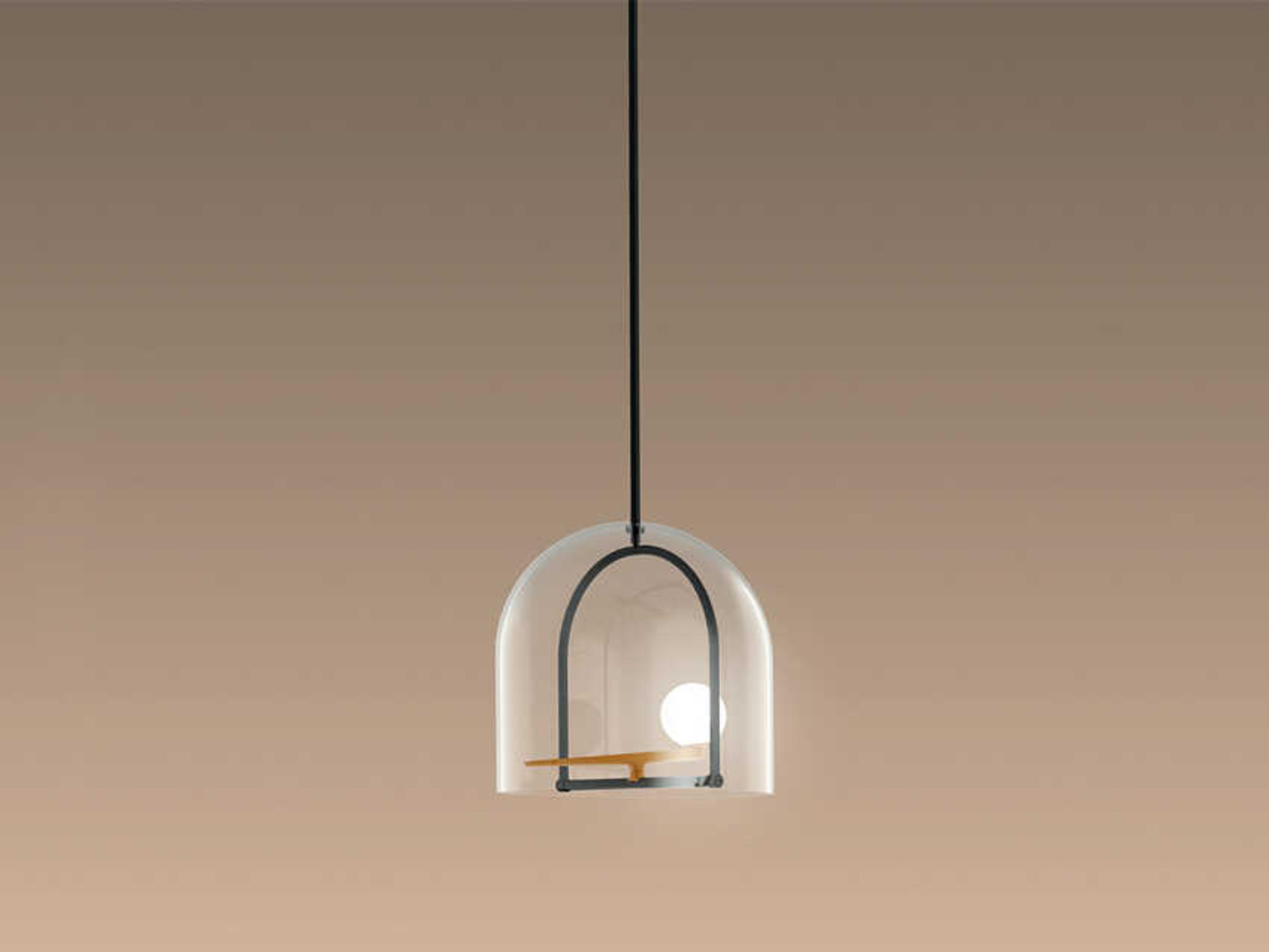 Artemide Yanzi Black Dome Pendant