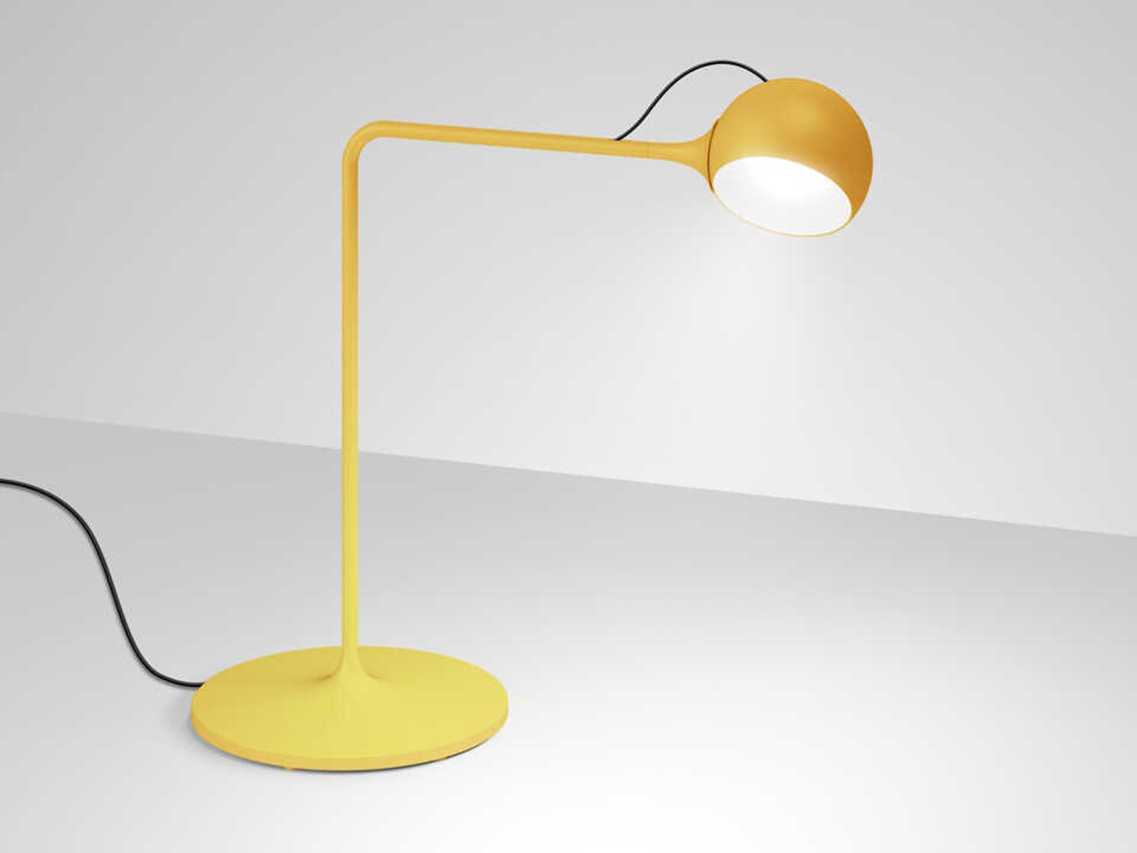 Artemide Ixa Yellow Desk Lamp
