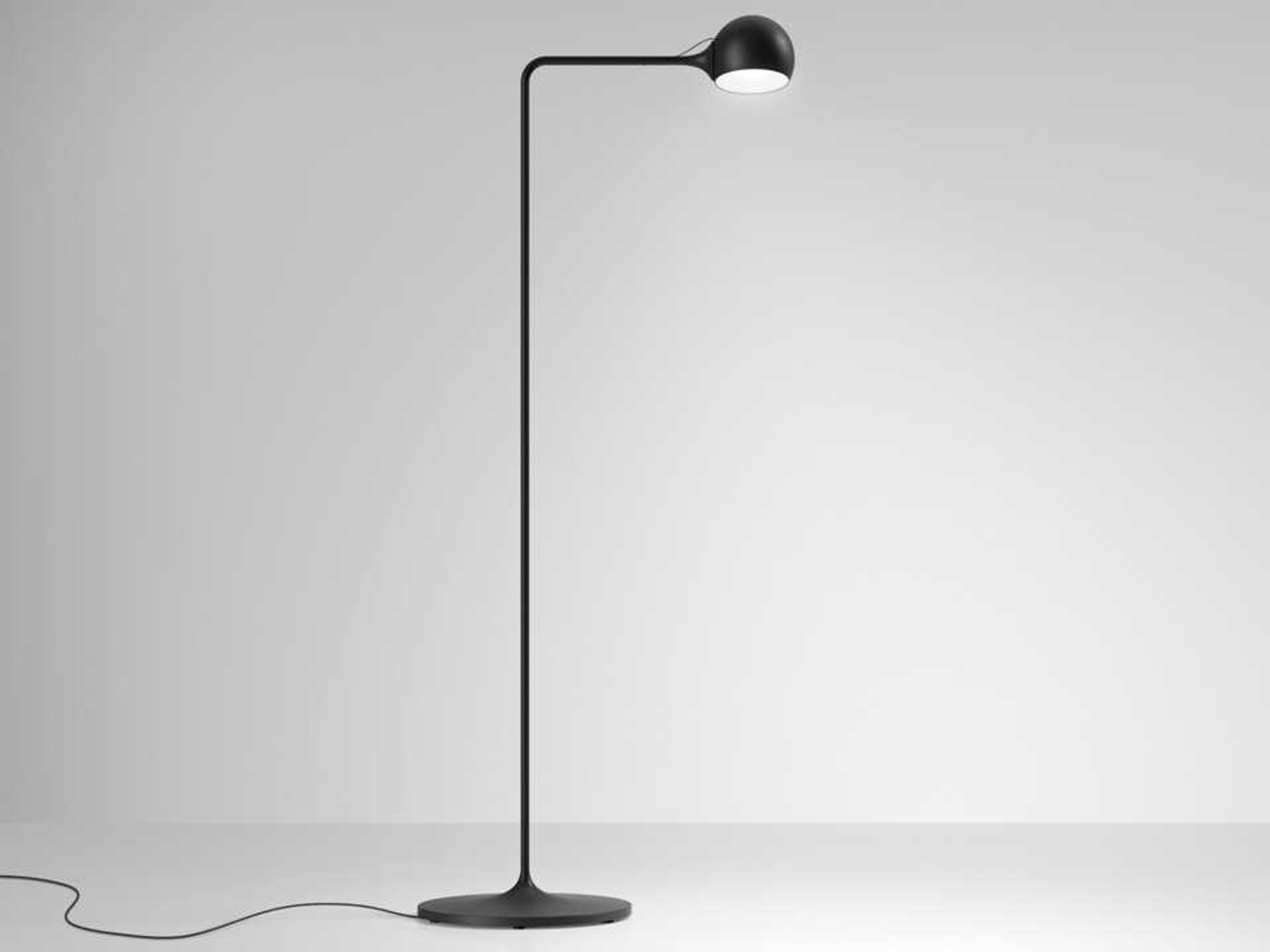 Artemide Ixa Anthracite Grey Black Floor Lamp
