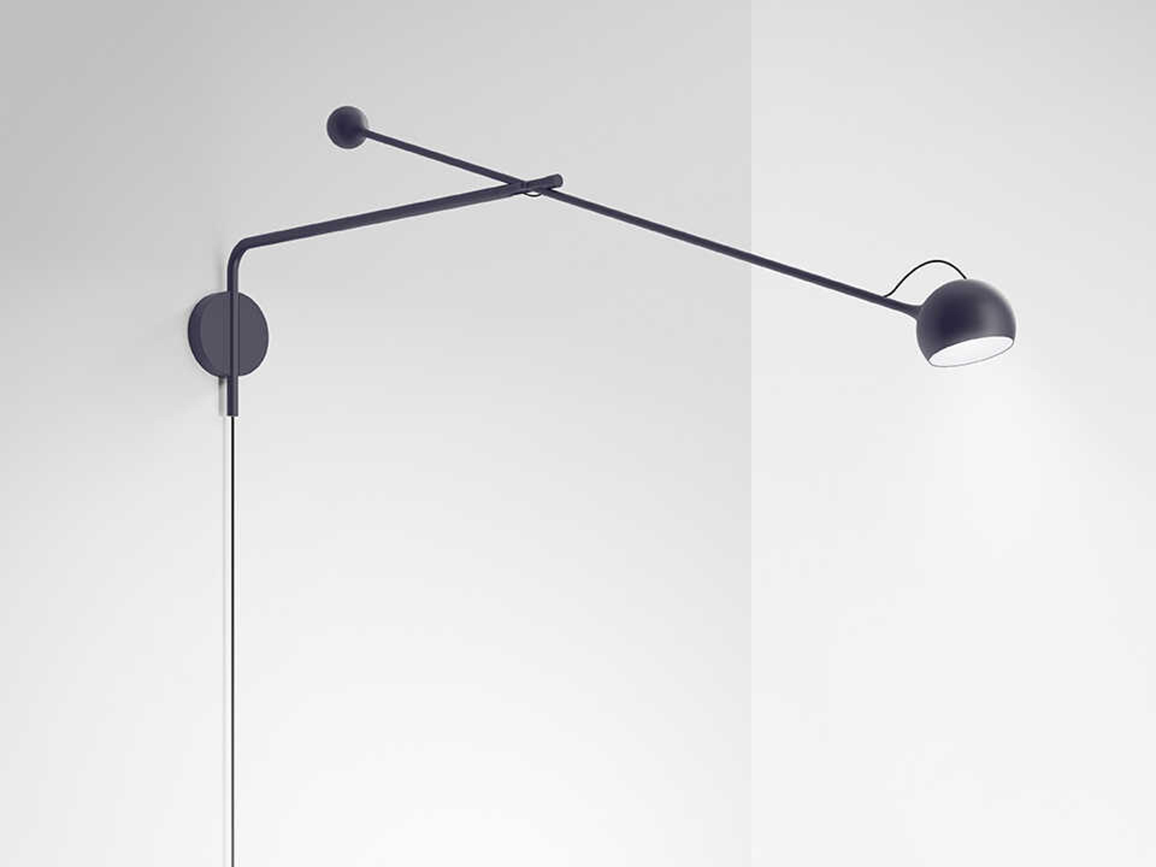 Artemide Ixa Blue Swing Wall Sconce