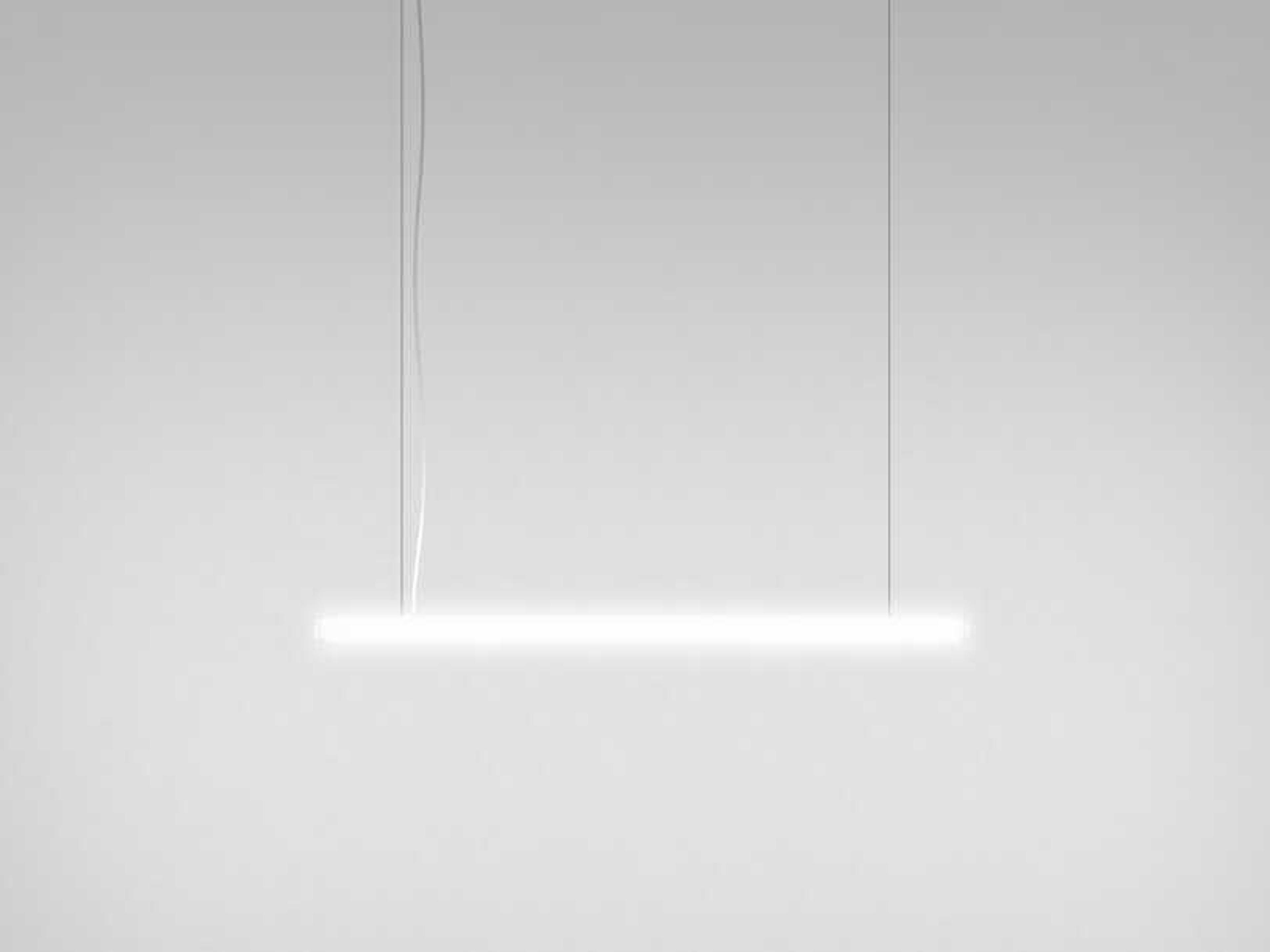 Artemide Alphabet Of Light White Grey Linear Island Pendant