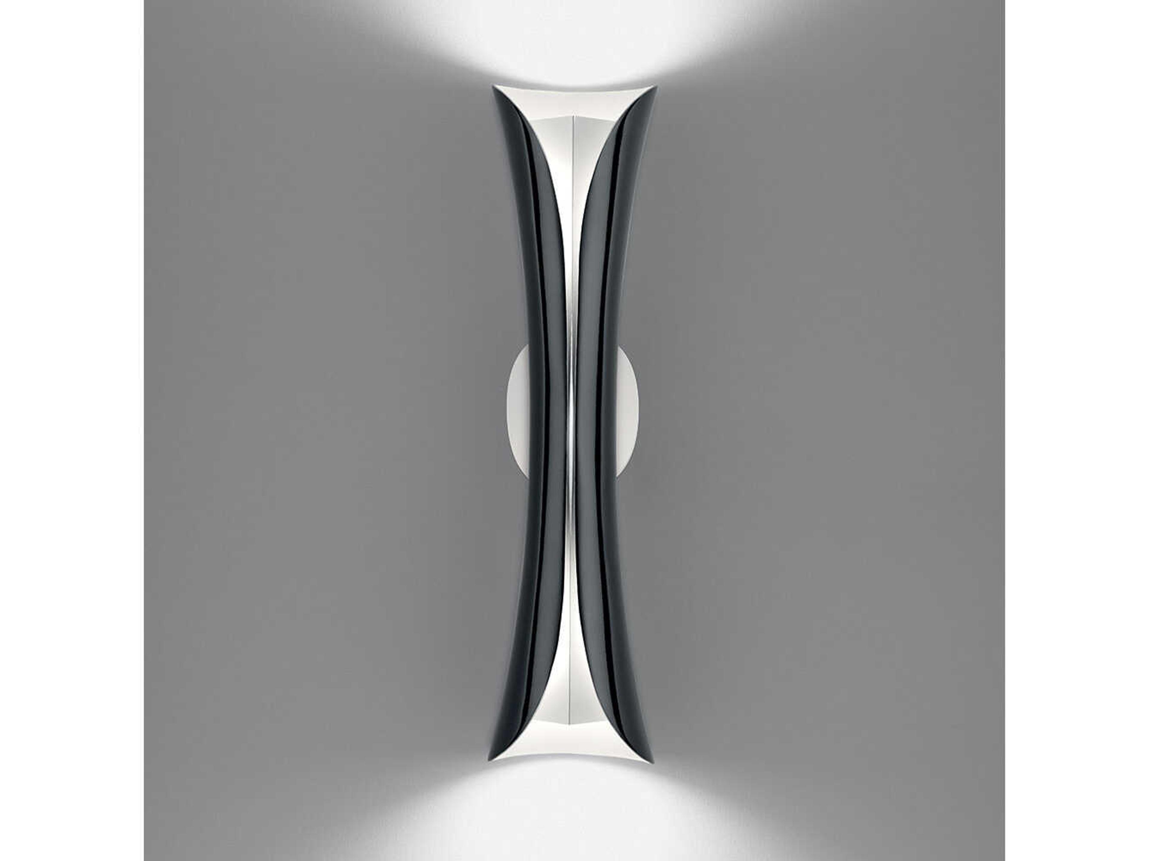Artemide Cadmo 2-Light Black Wall Sconce