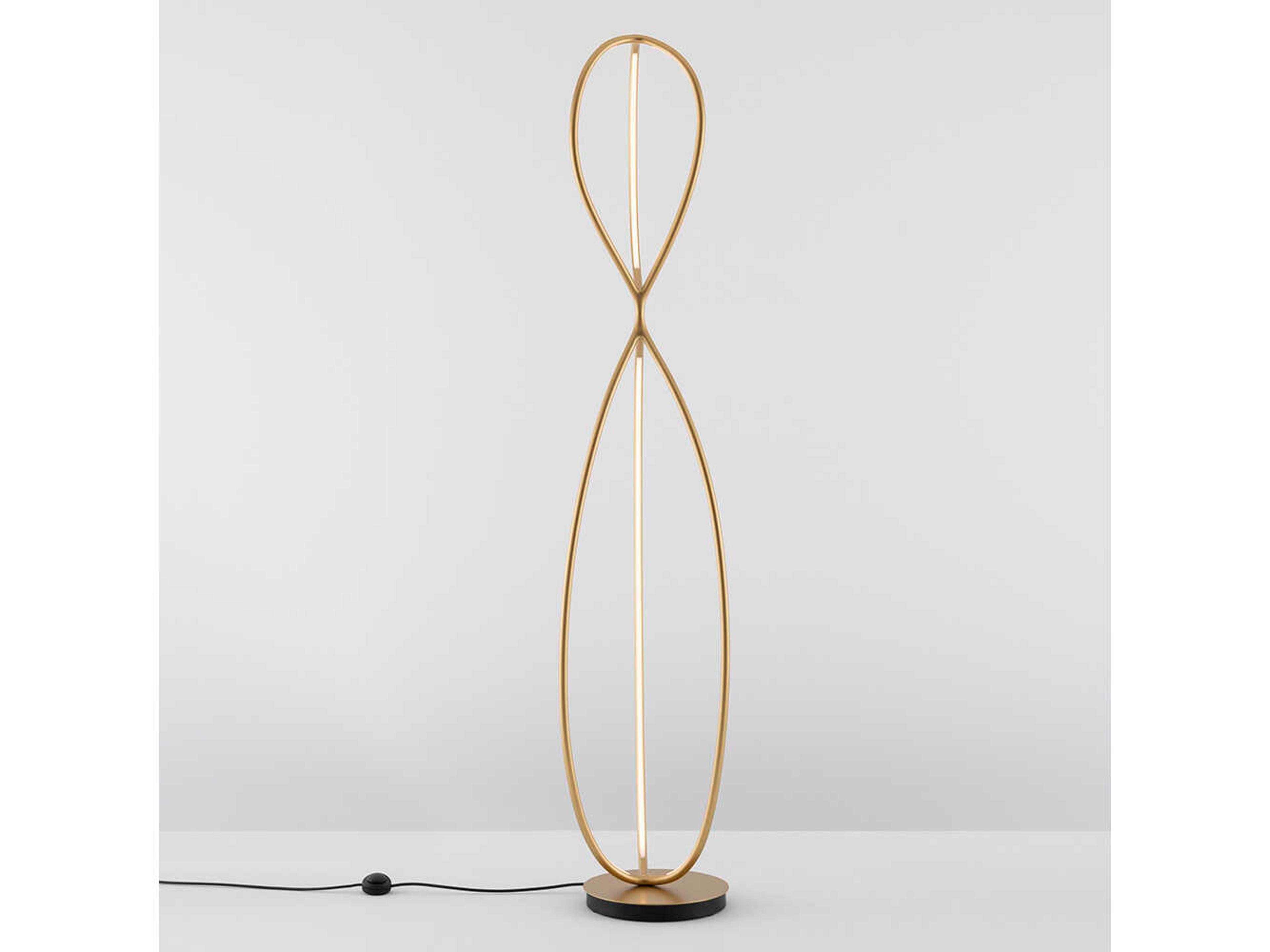 Artemide Arrival Brass Floor Lamp