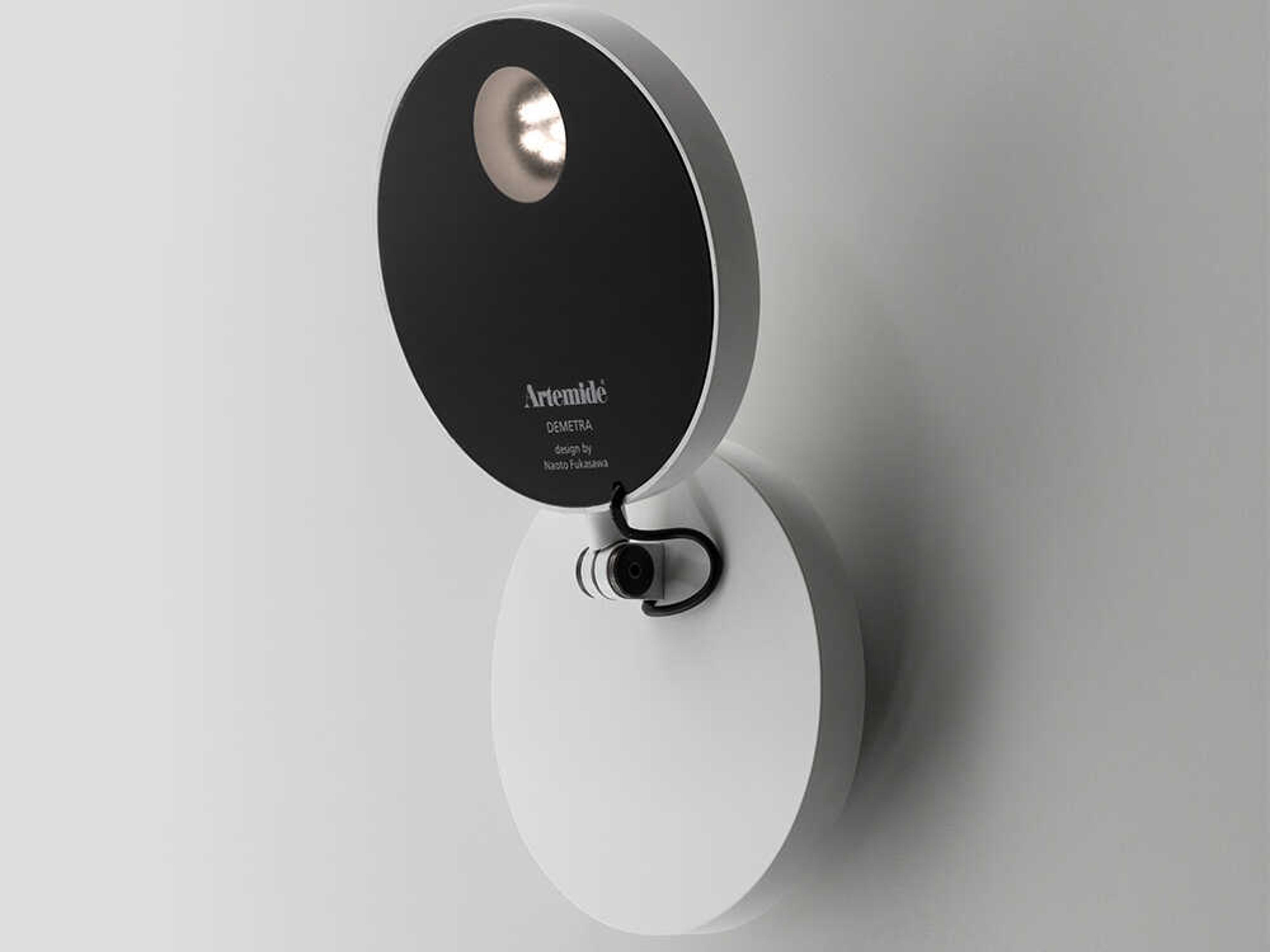 Artemide Demetra White Wall Sconce