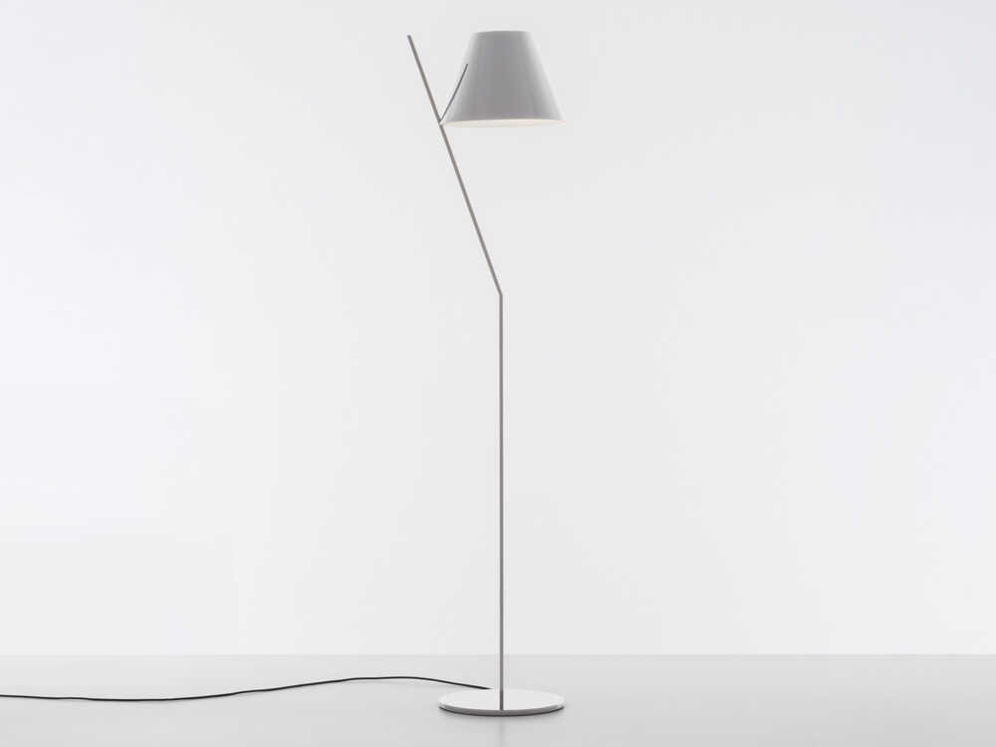 Artemide La Petite Polished White Floor Lamp