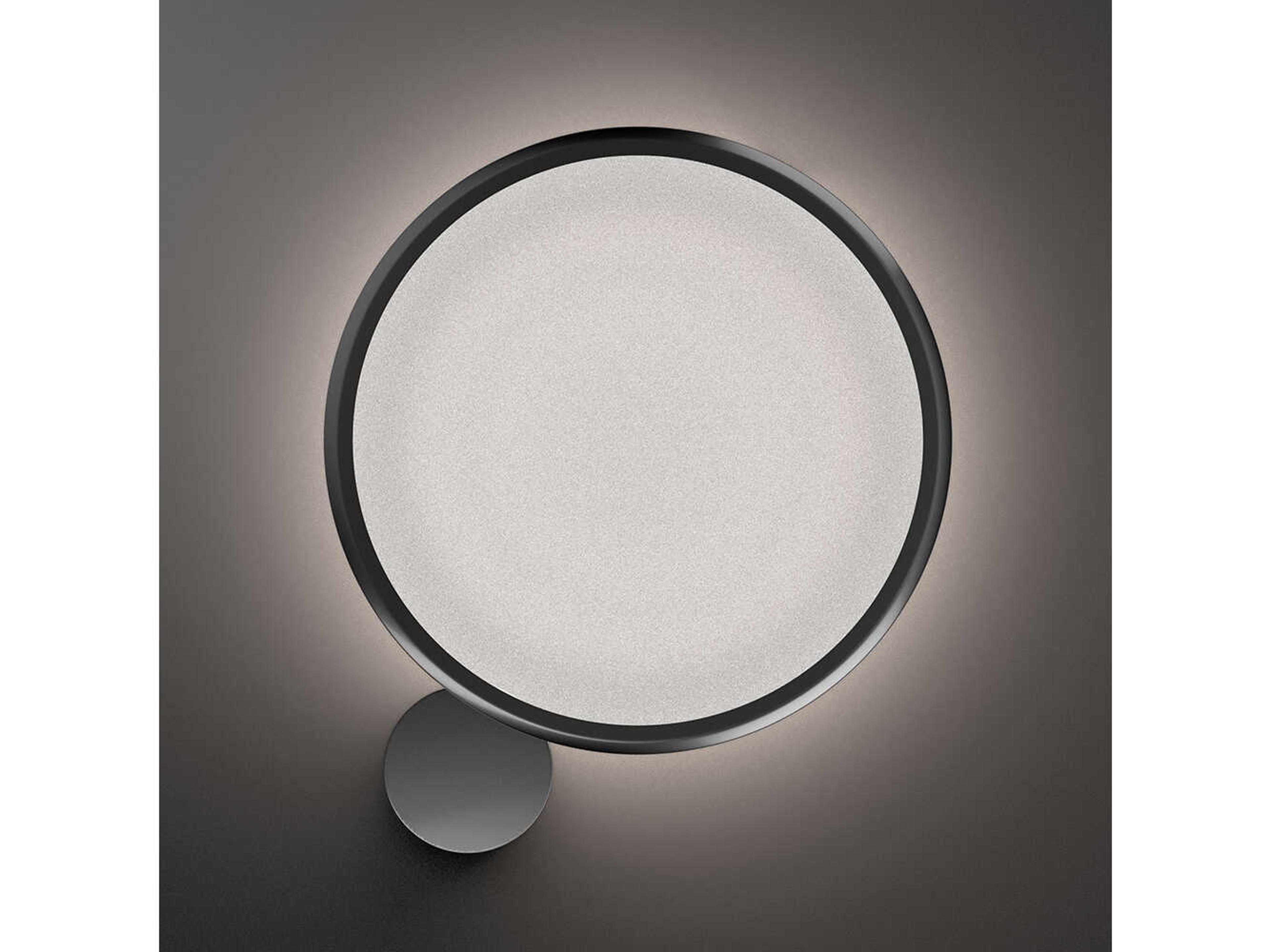 Artemide Discovery Brushed Anodized Silver Wall Sconce