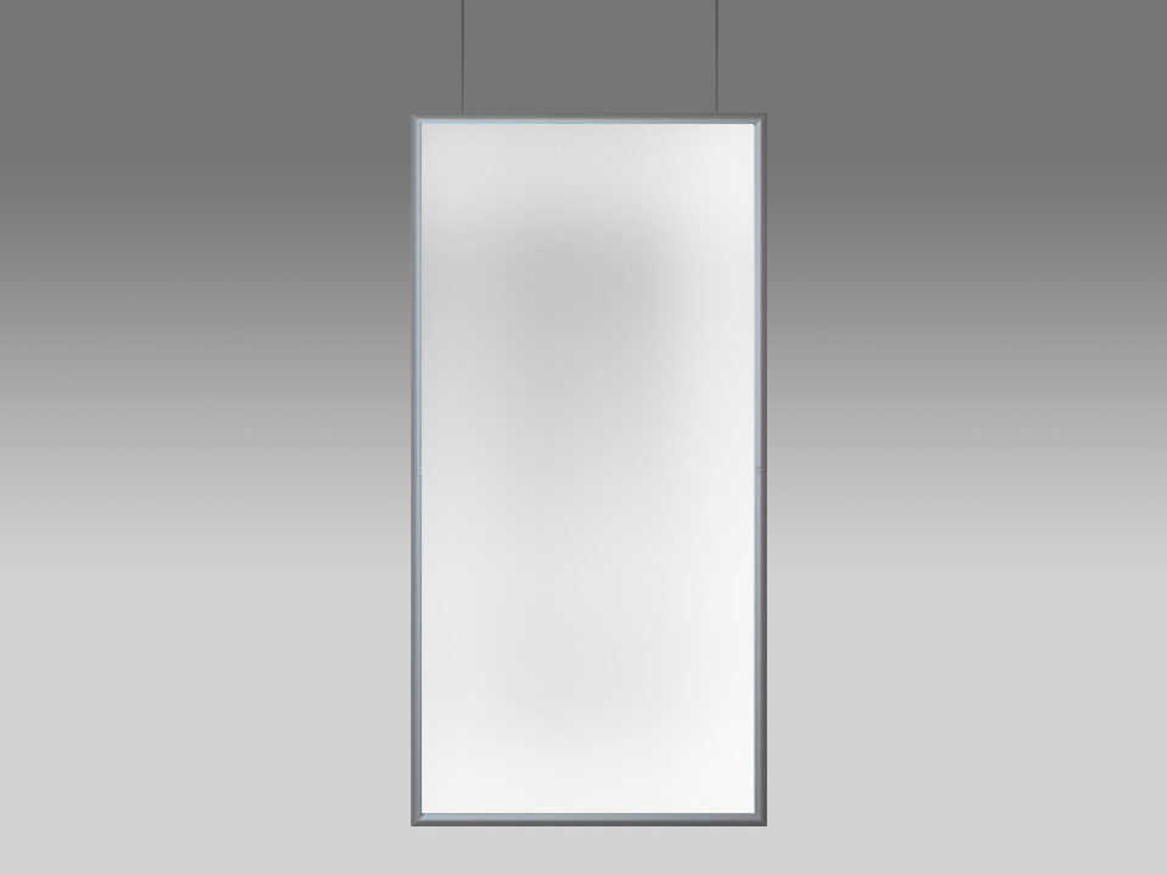 Artemide Discovery Space Brushed Anodized Silver Linear Pendant