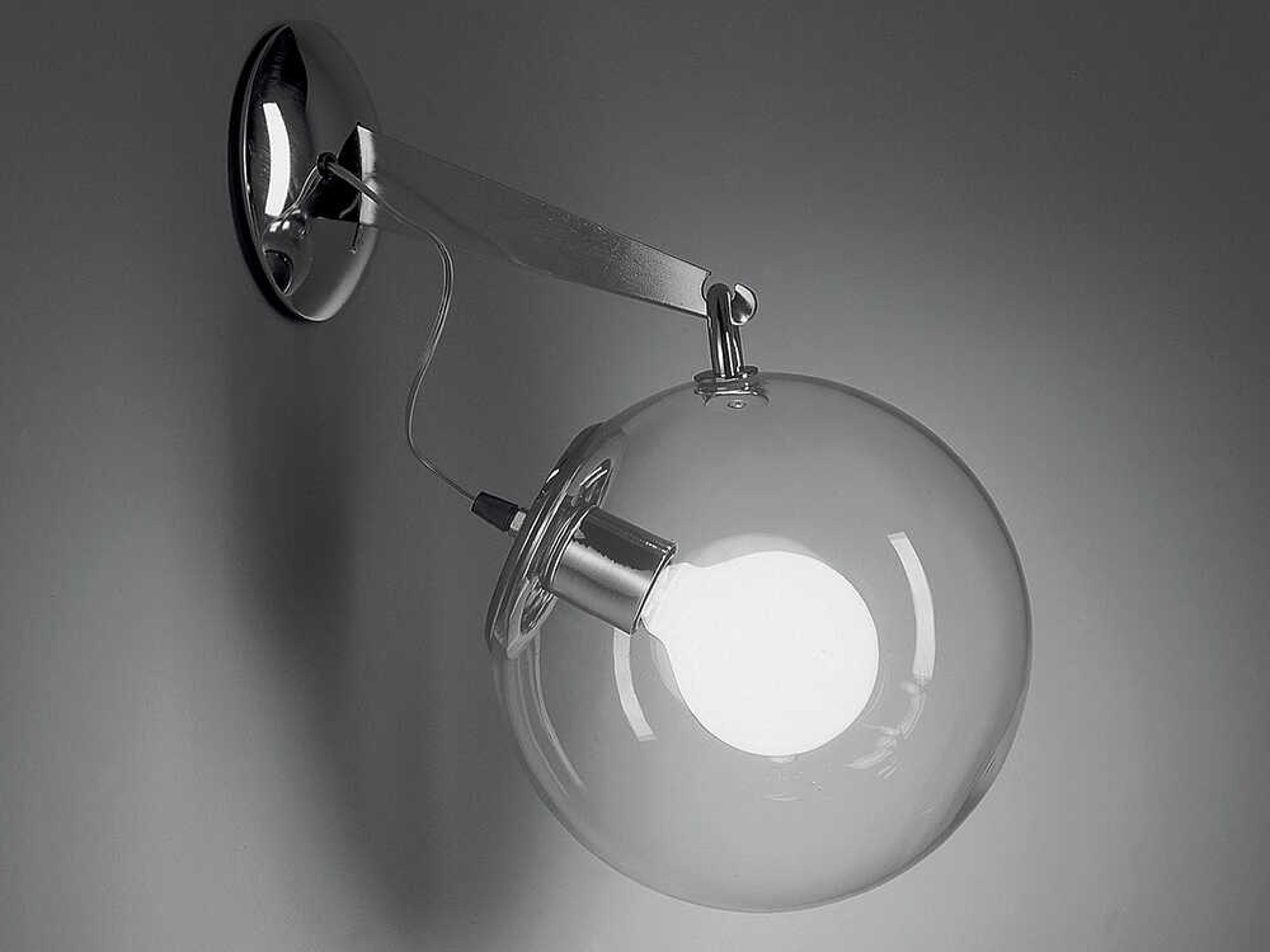 Artemide Miconos Chrome Wall Sconce