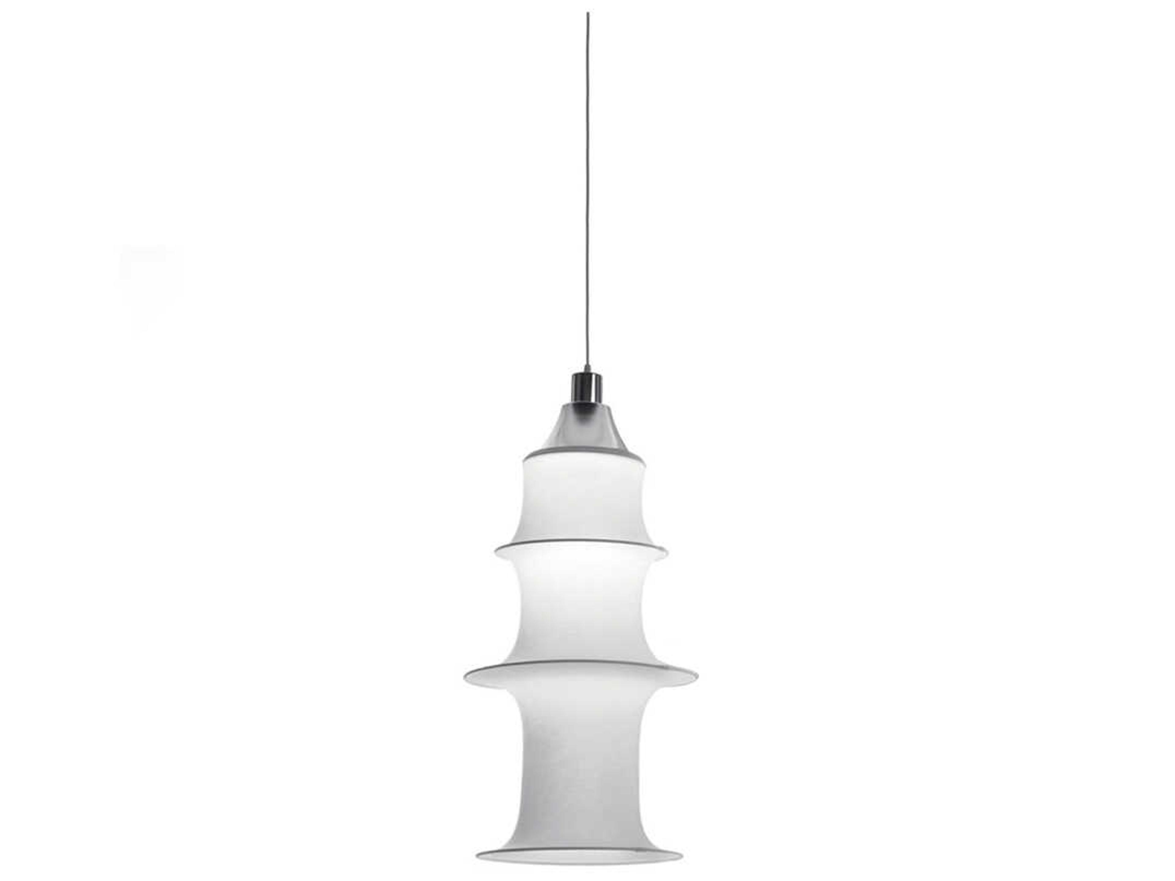 Artemide Falkland White Tiered Pendant