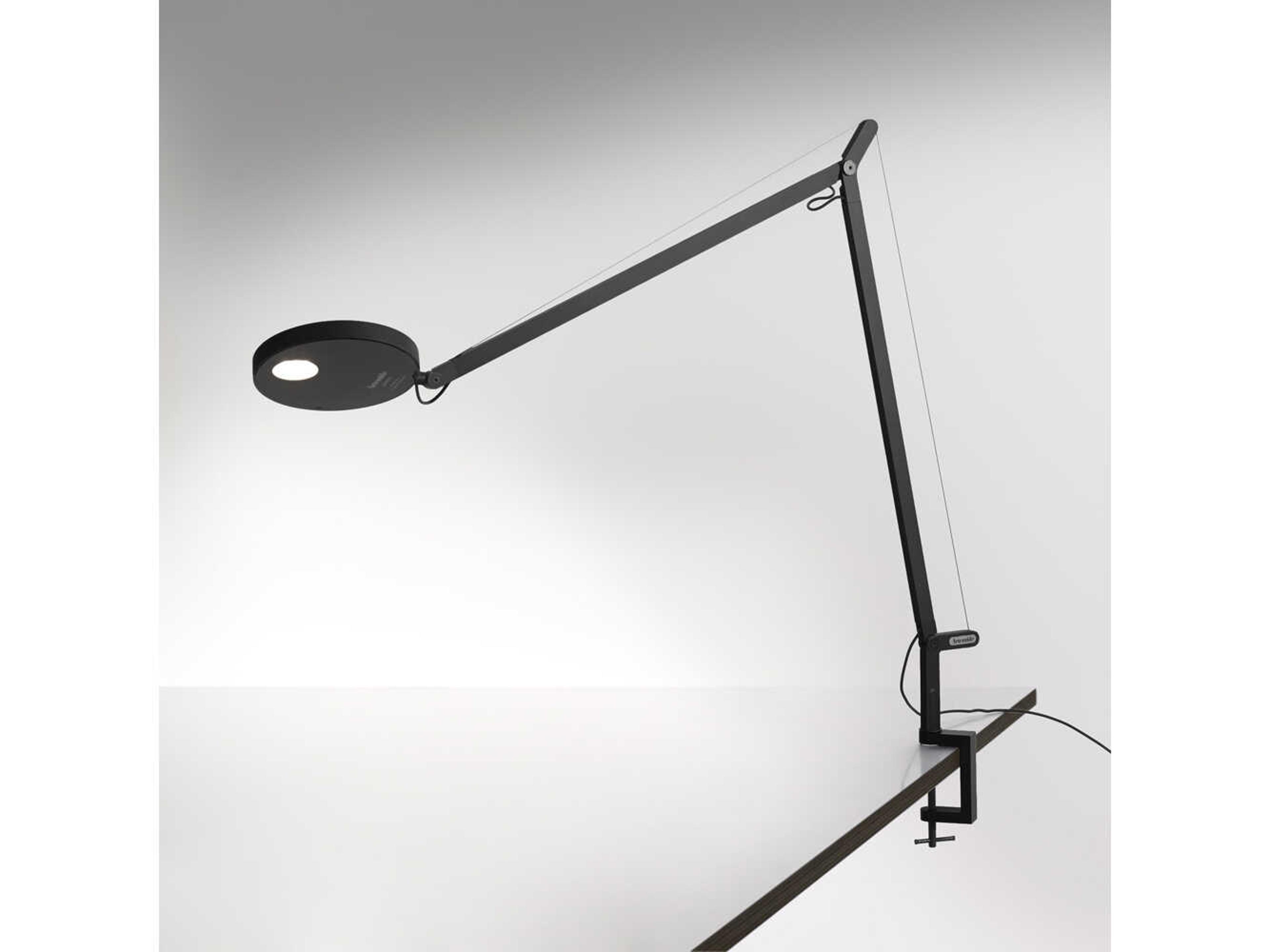 Artemide Demetra Matte Black Desk Lamp