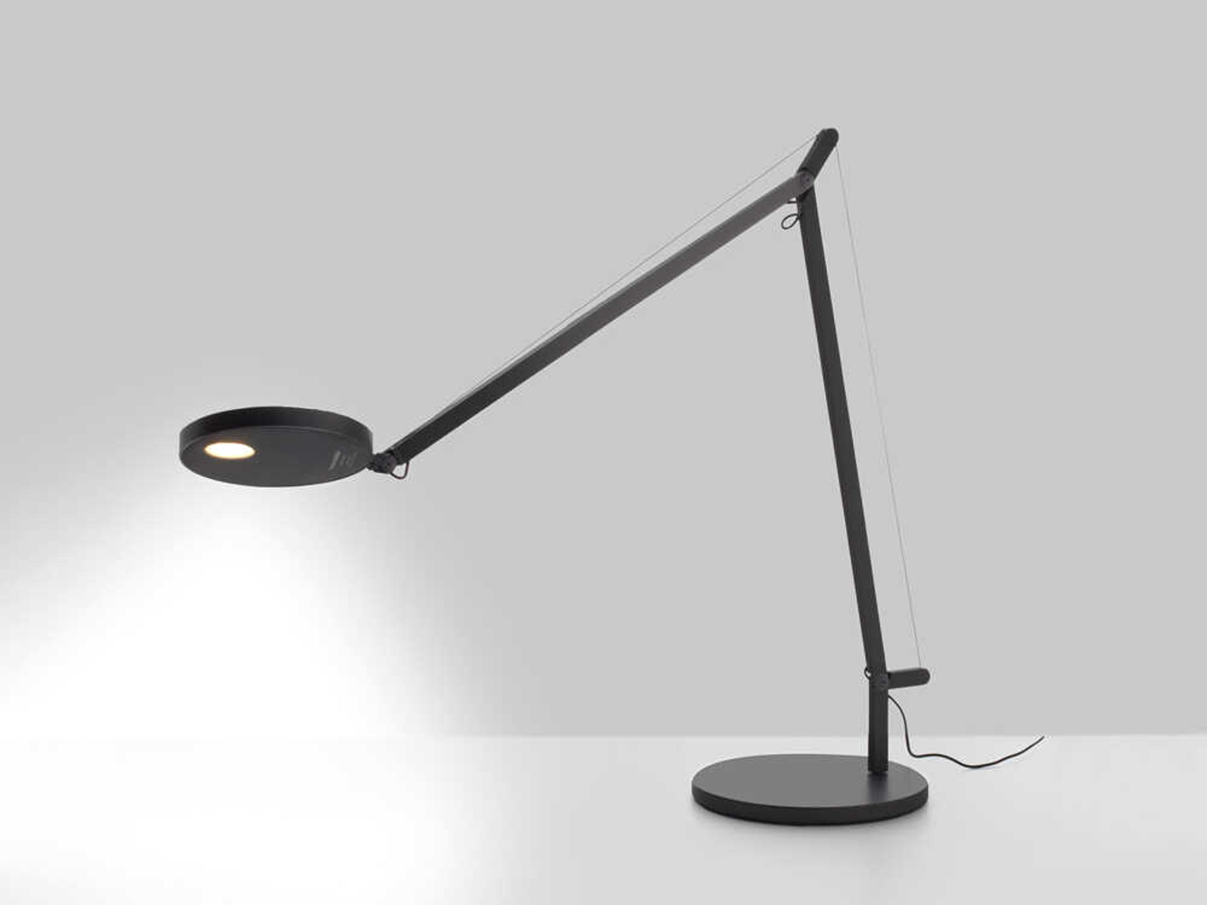 Artemide Demetra Matte Black Desk Lamp