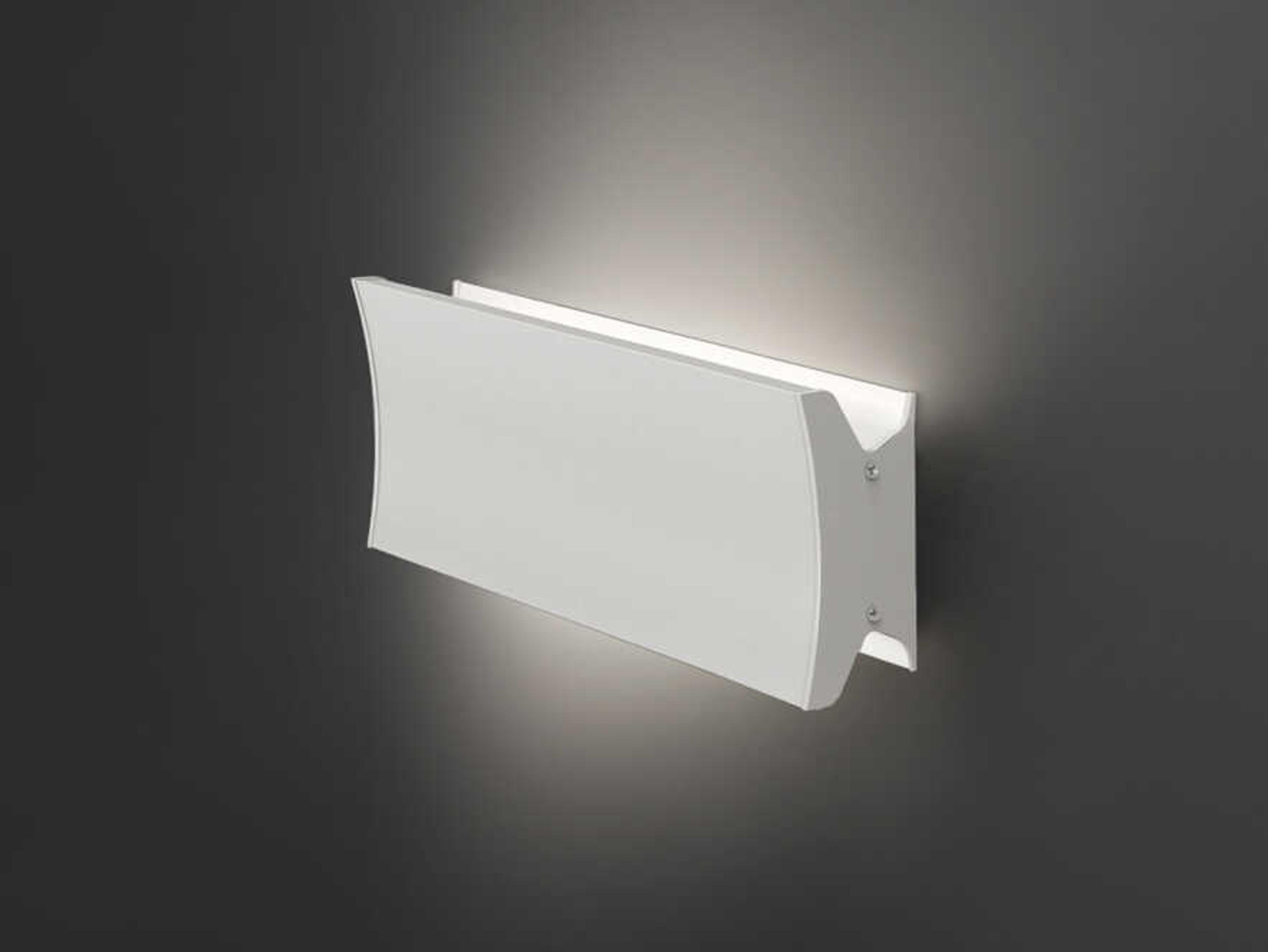 Artemide Lineacurve White Dual Wall Sconce