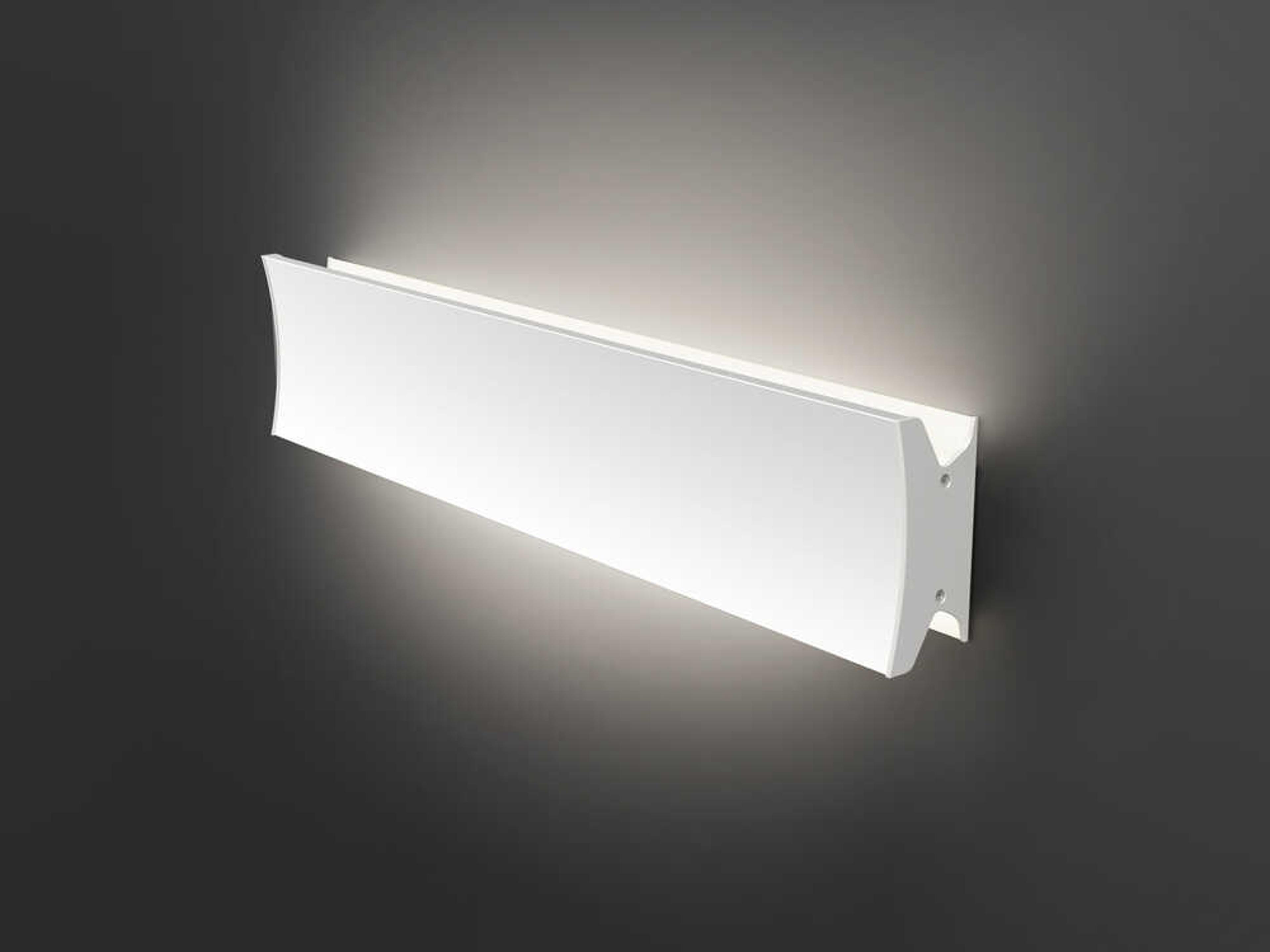 Artemide Lineacurve White Dual Wall Sconce