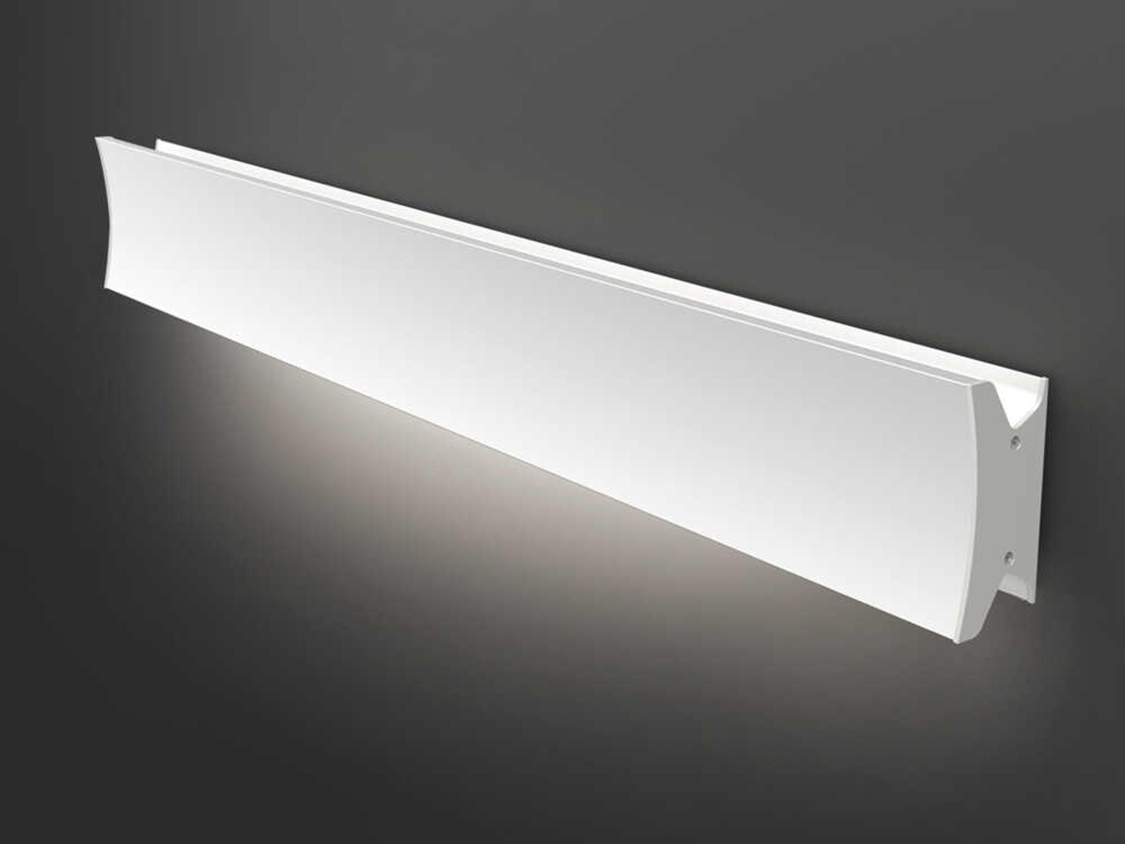 Artemide Lineacurve White Mono Wall Sconce