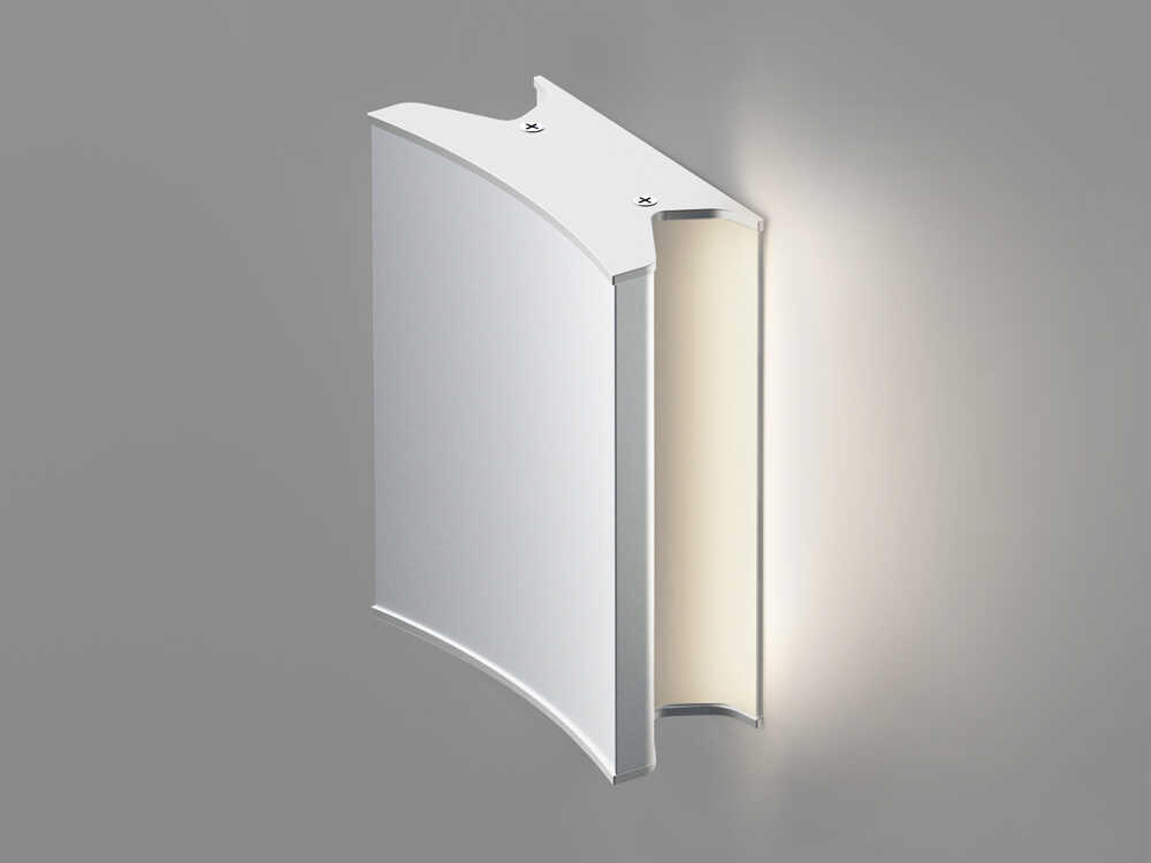 Artemide Lineacurve Mini White Mono Wall Sconce