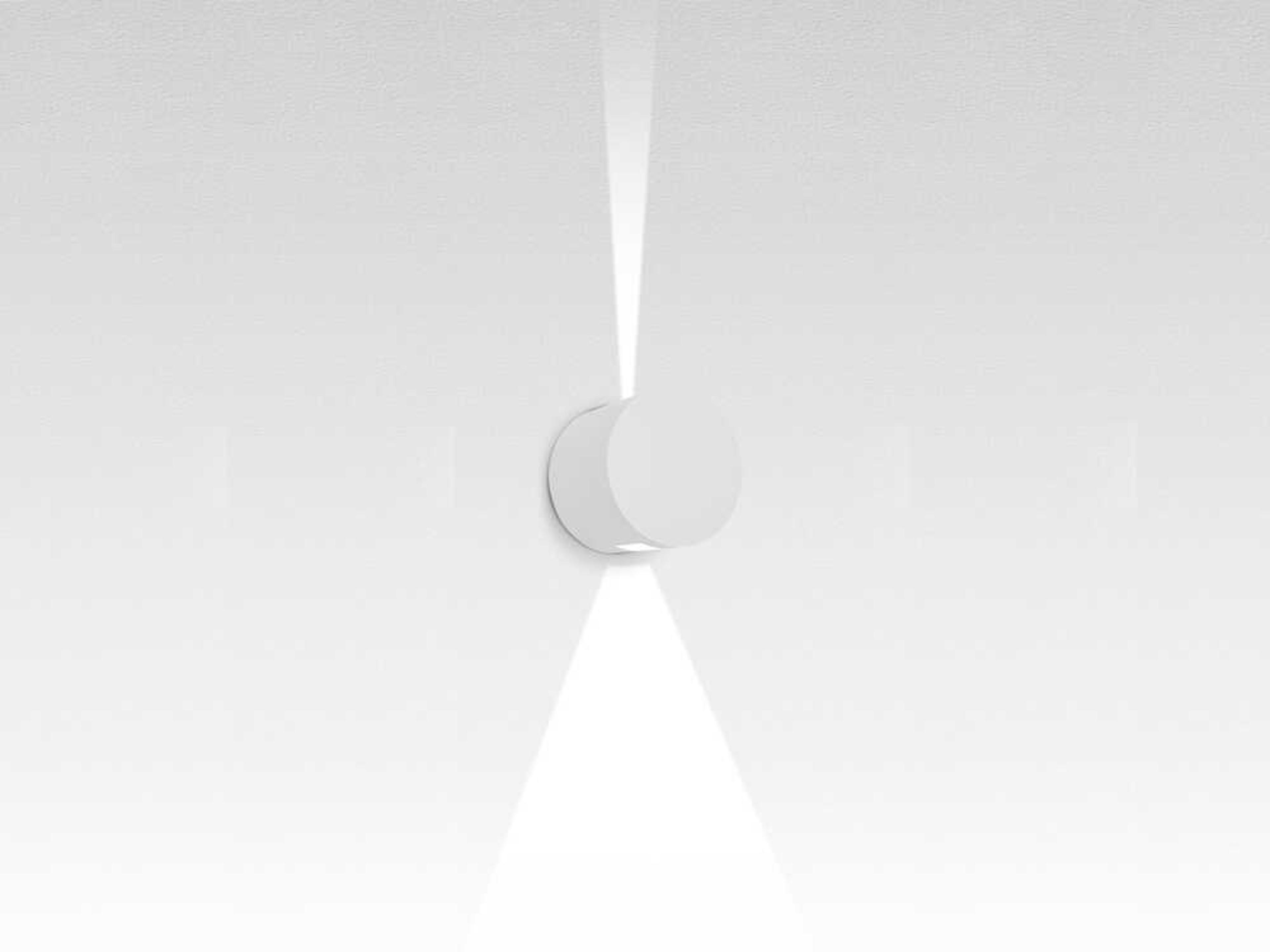 Artemide Effetto White Round Wall Sconce
