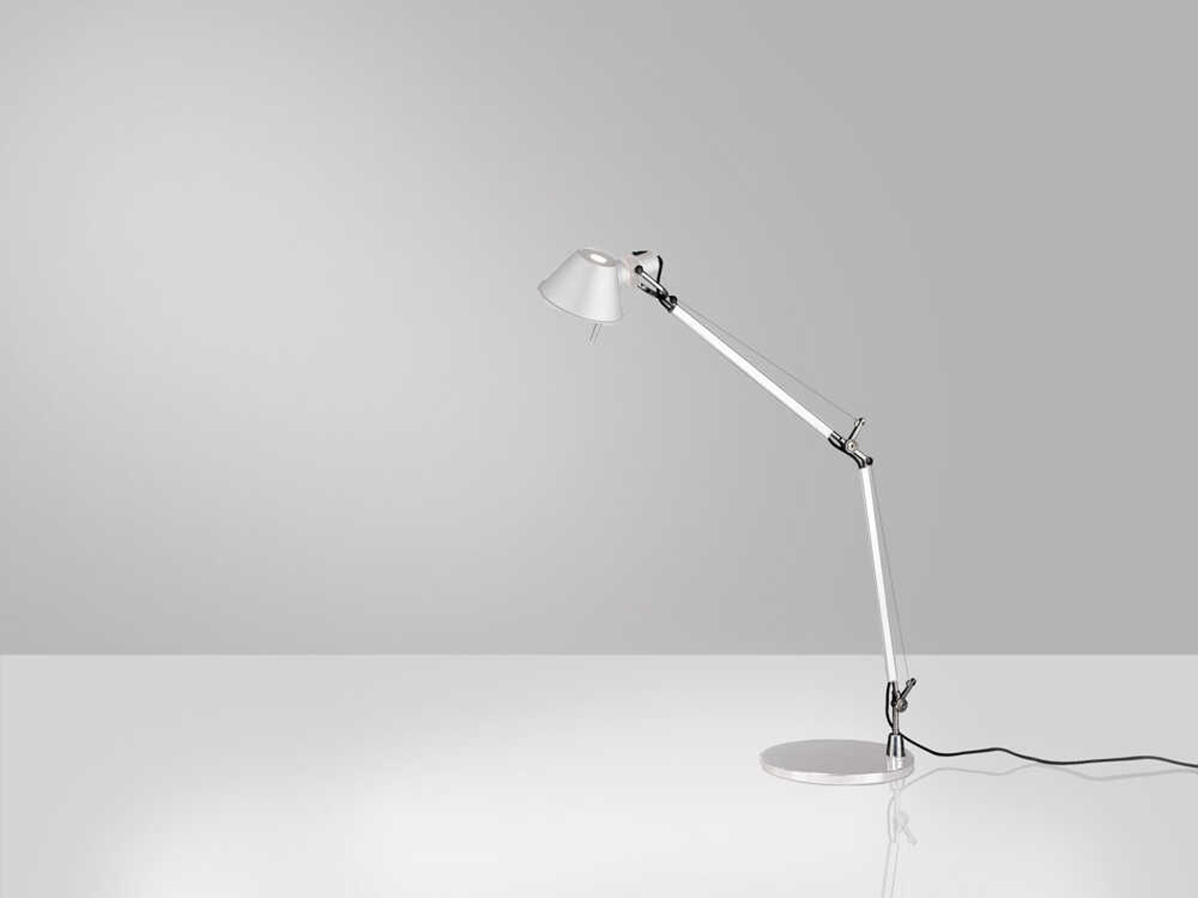Artemide Tolomeo Mini White Desk Lamp