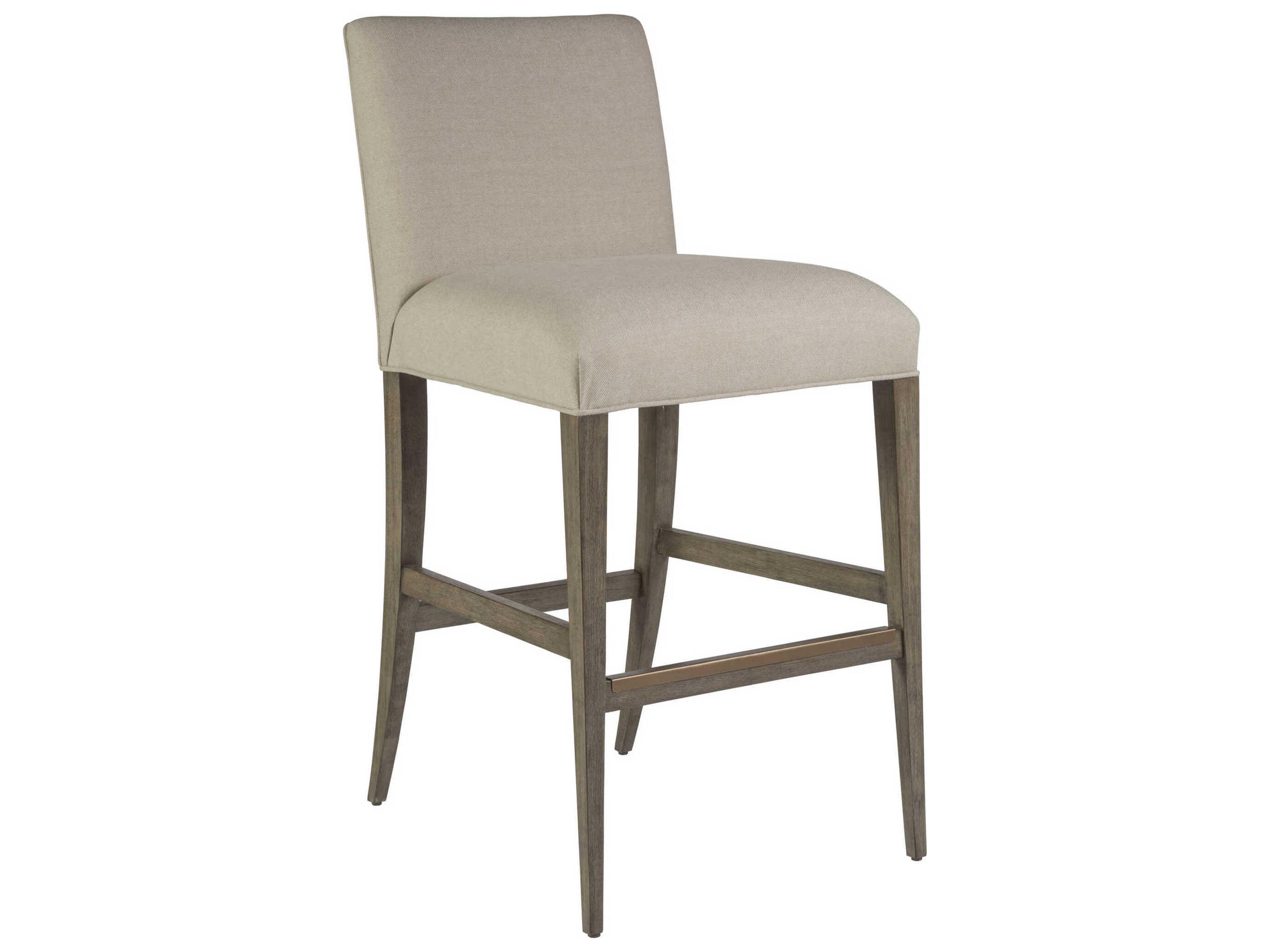 Artistica Madox Grigio Upholstered Bar Stool