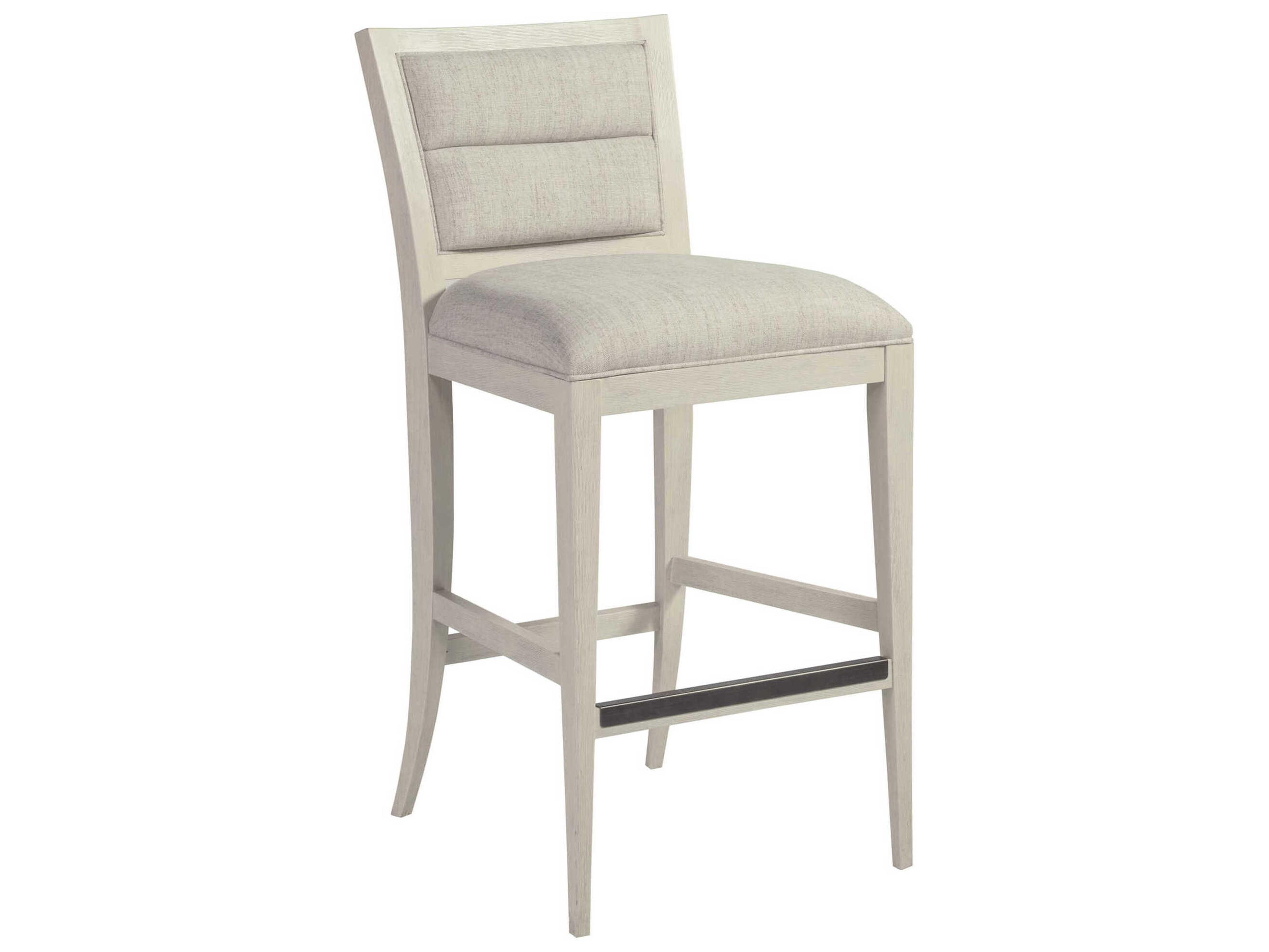 Artistica Stella Antiqued Upholstered Bar Stool