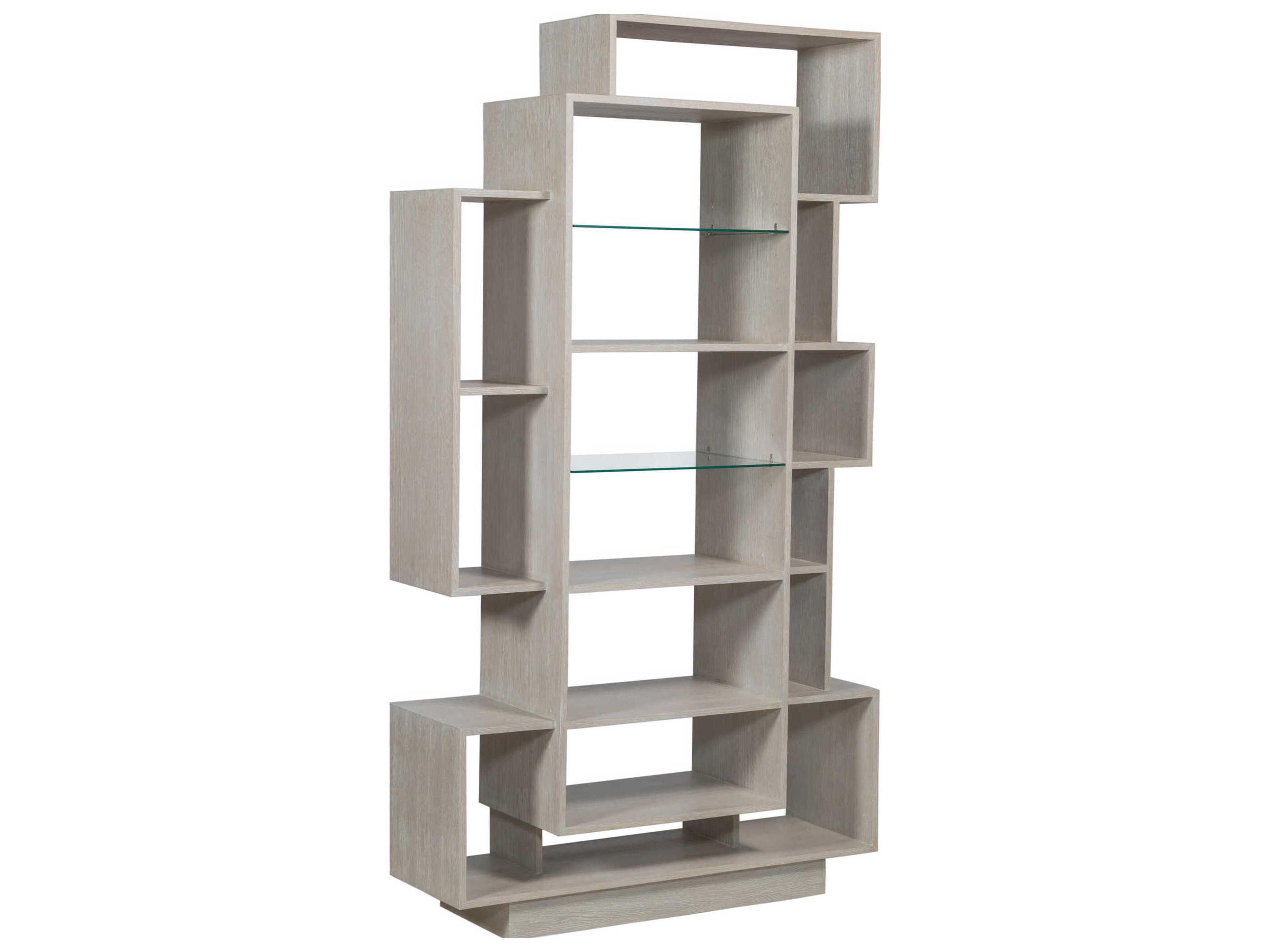 Artistica Signature Designs Misty White Gray Bookcase