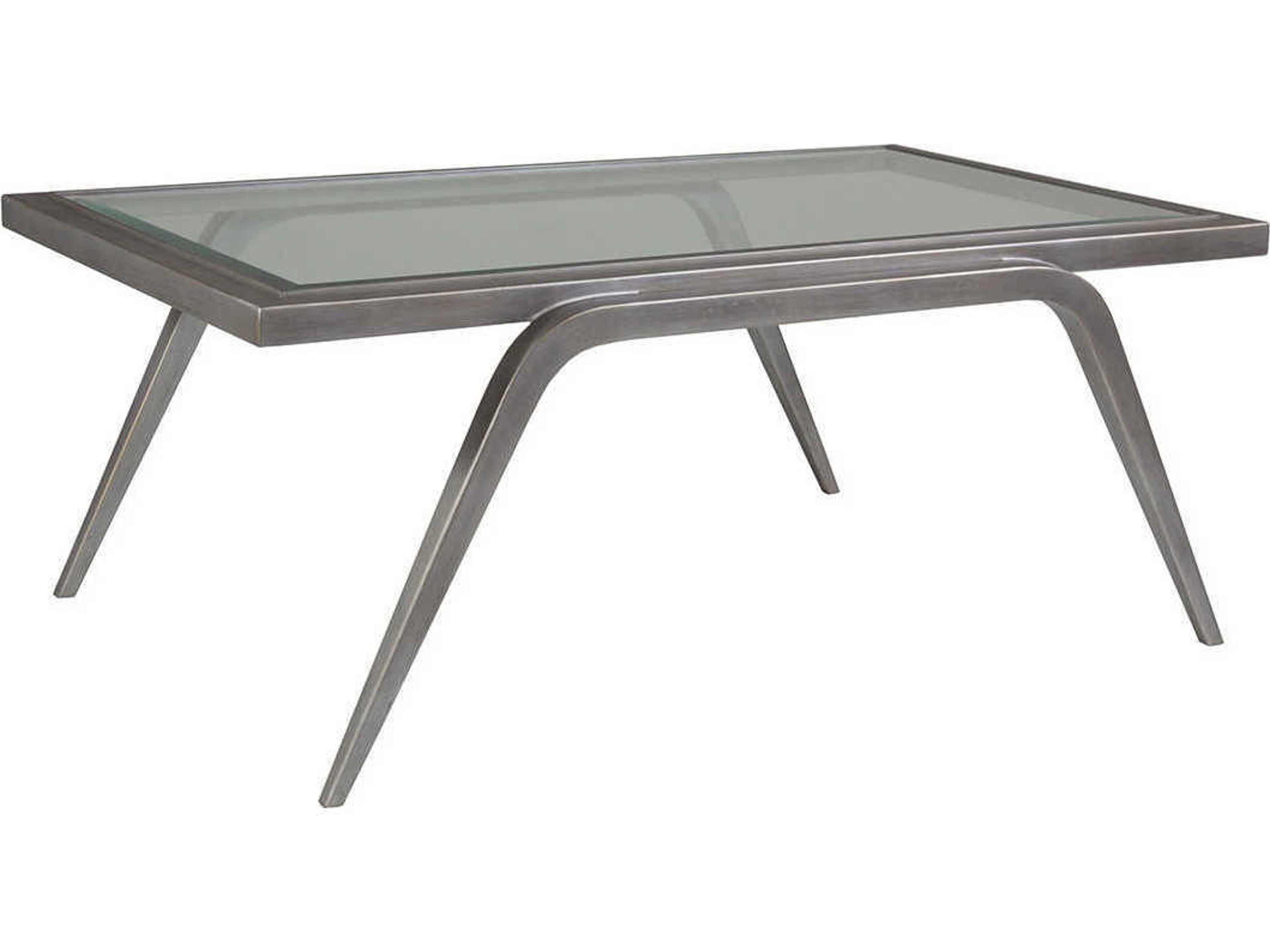 Artistica Mitchum Rectangular Glass Cocktail Table