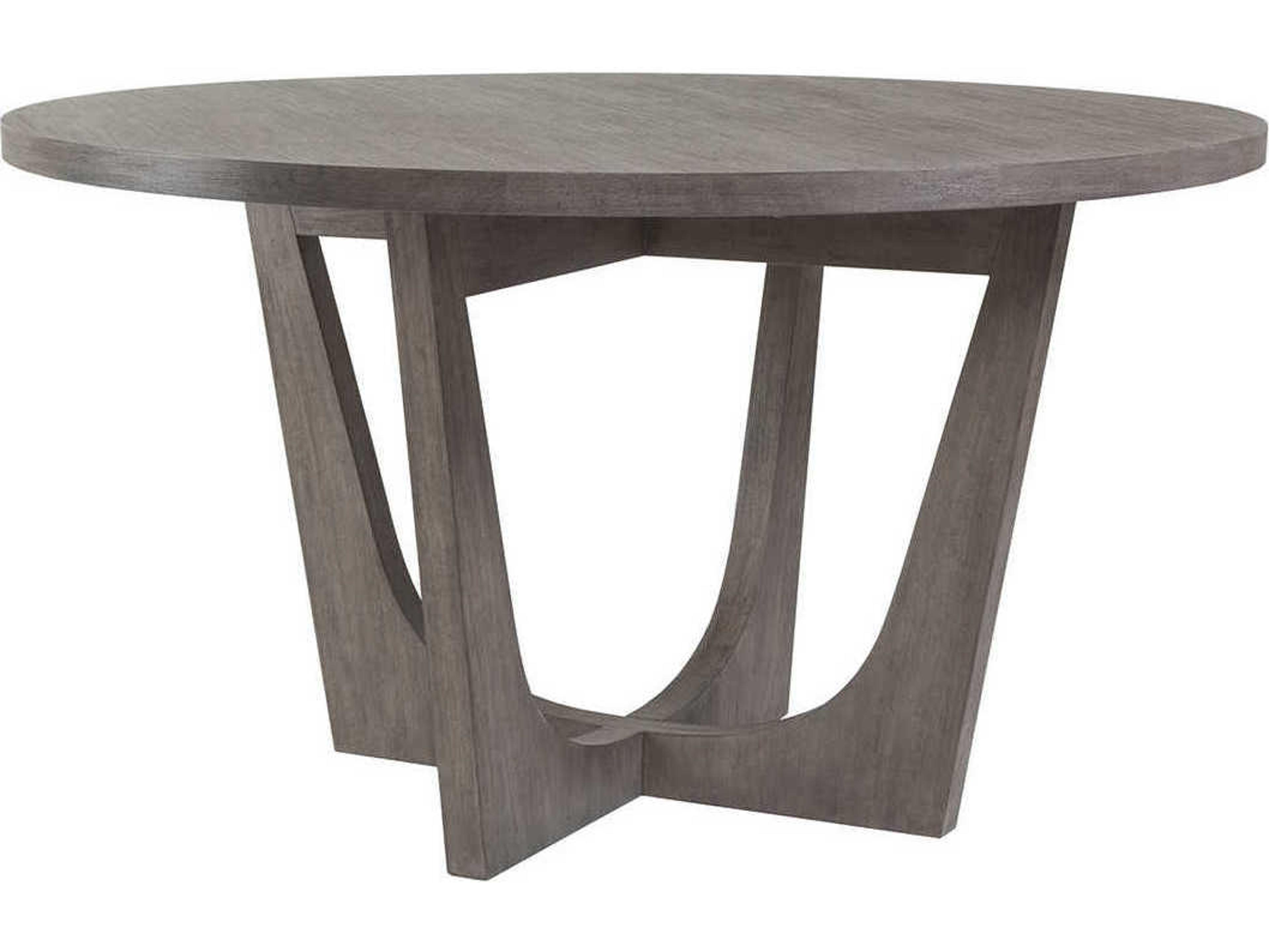 Artistica Brio Round Wood Grigio Dining Table