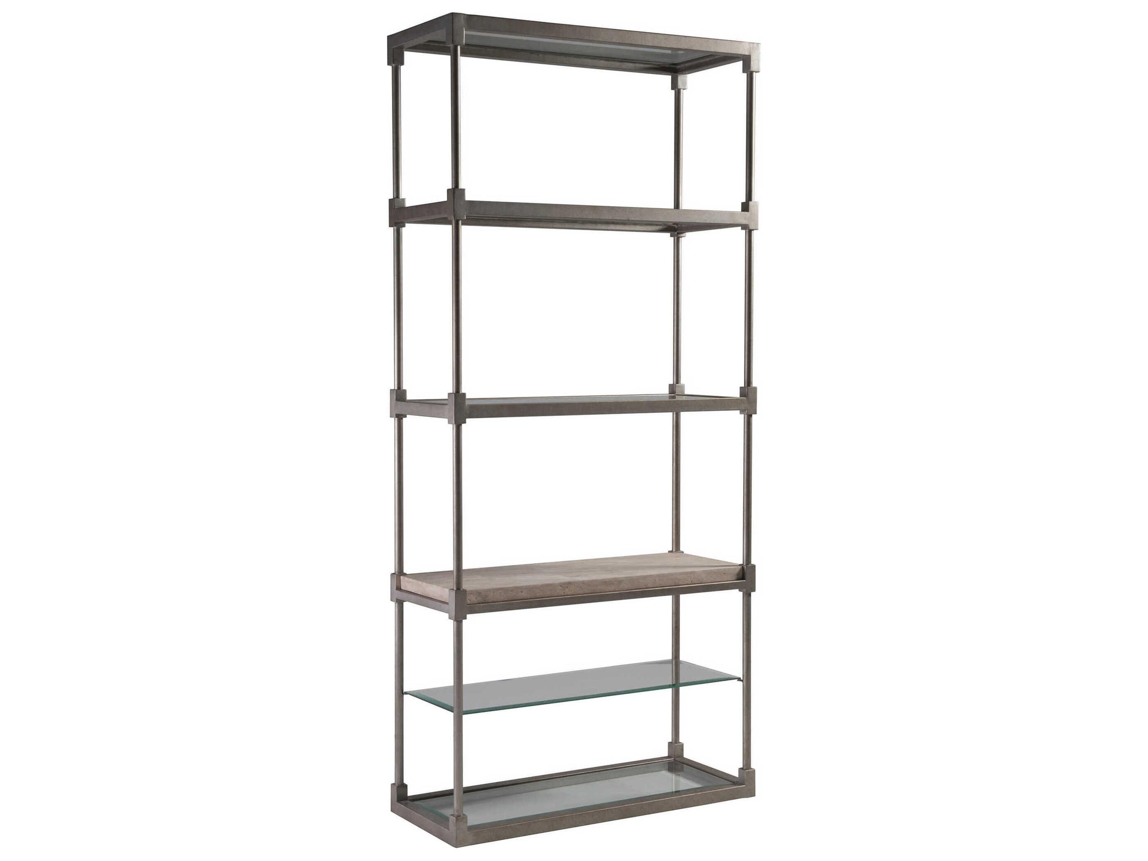 Artistica Topa Silver Leaf Etagere