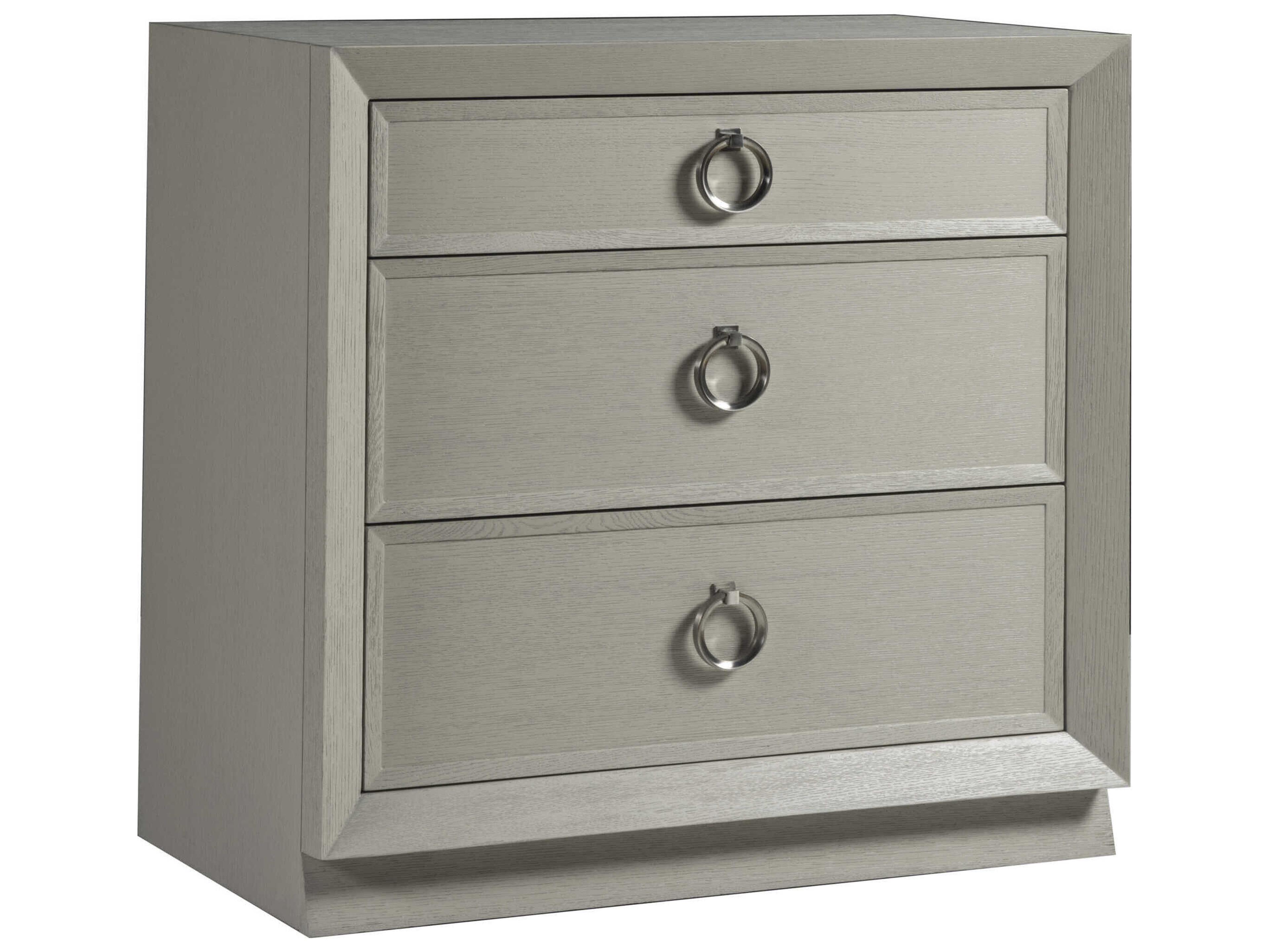 Artistica Zeitgeist Antiqued White Gray Accent Chest