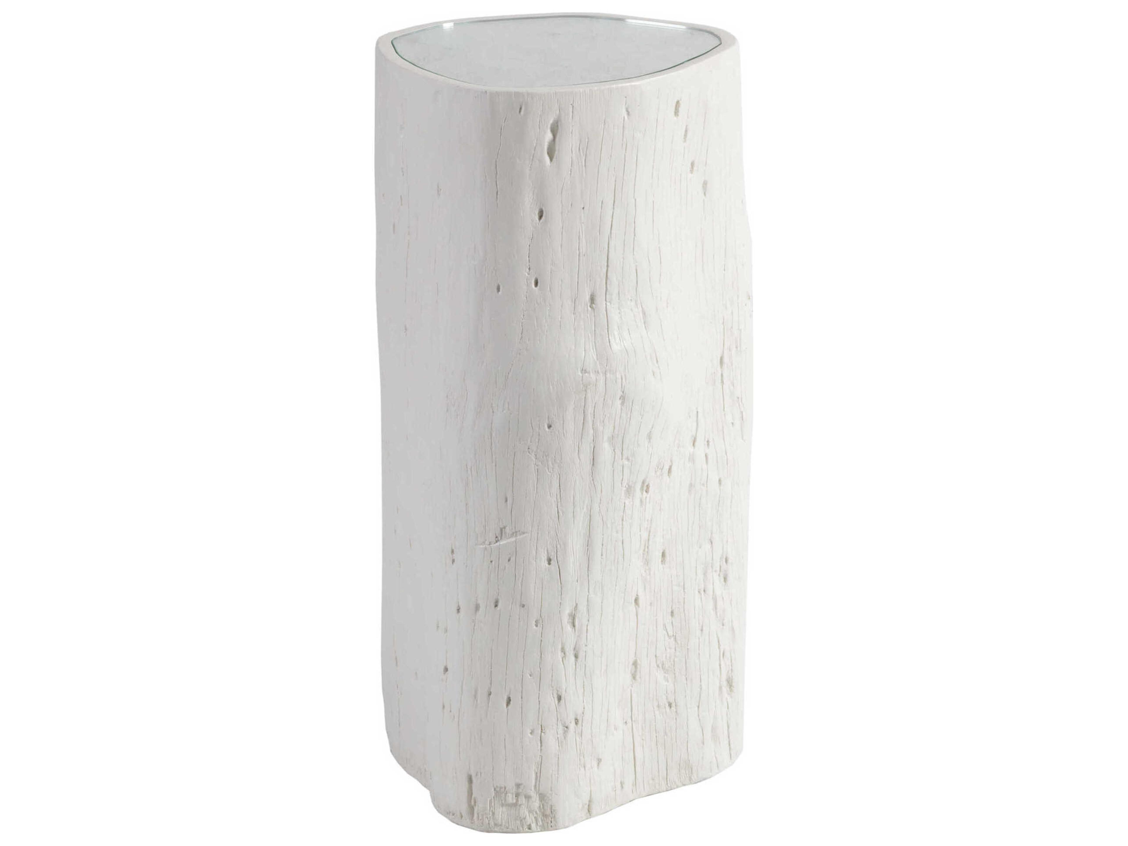 Artistica Signature Designs Glass Capitola End Table