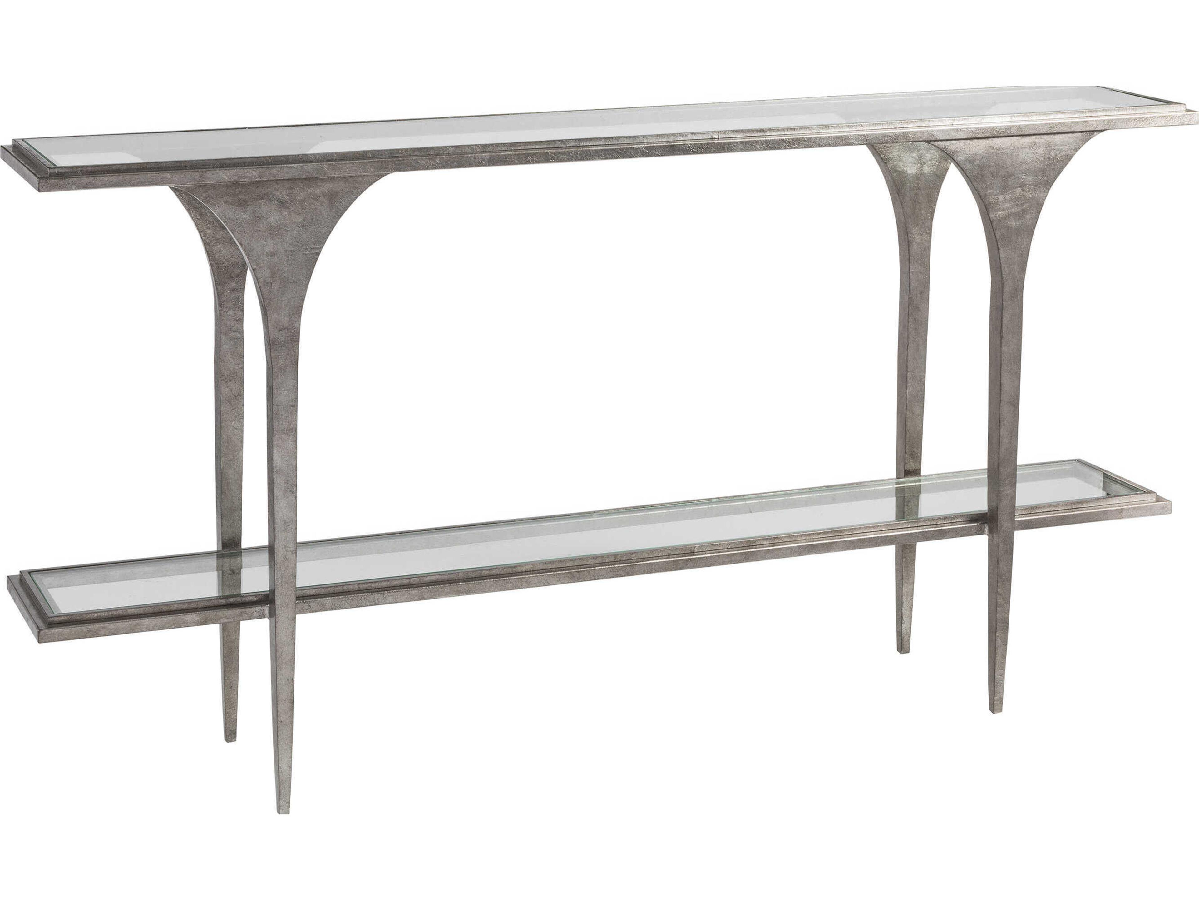 Artistica Signature Designs Rectangular Glass Porto Console Table
