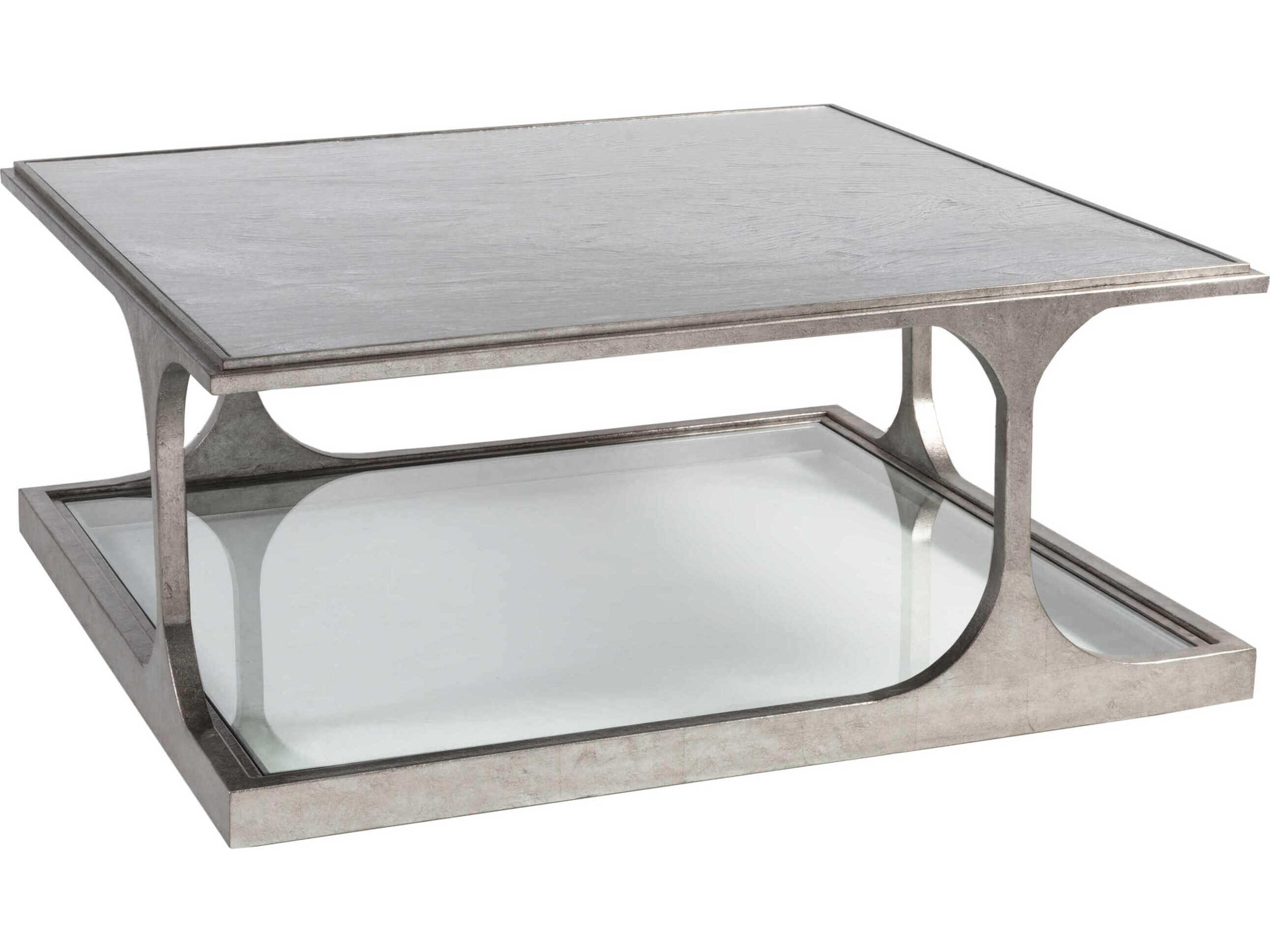 Artistica Signature Designs Square Glass Bond Street Coffee Table