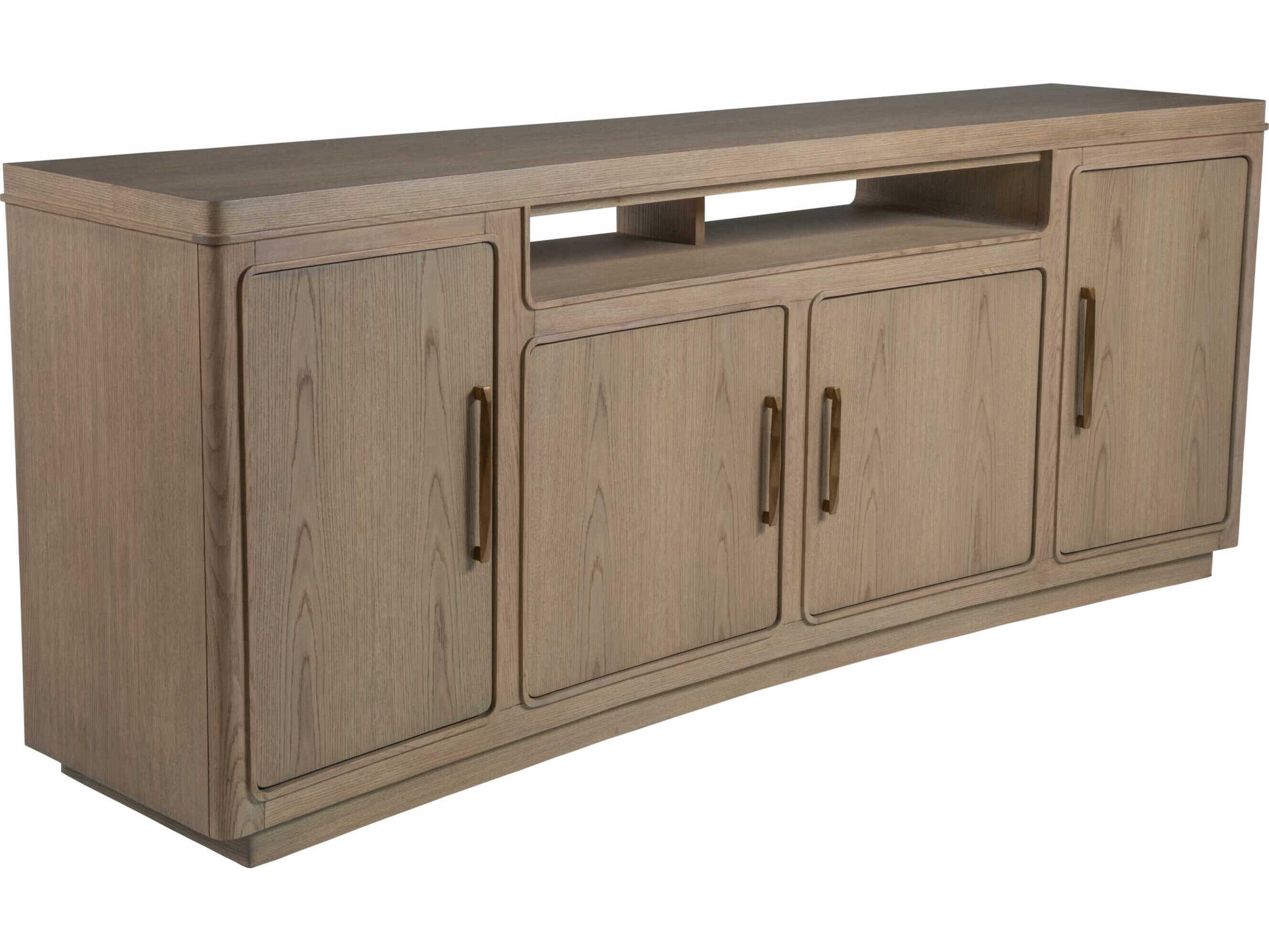 Artistica Simpatico 82" Oak Wood Media Console