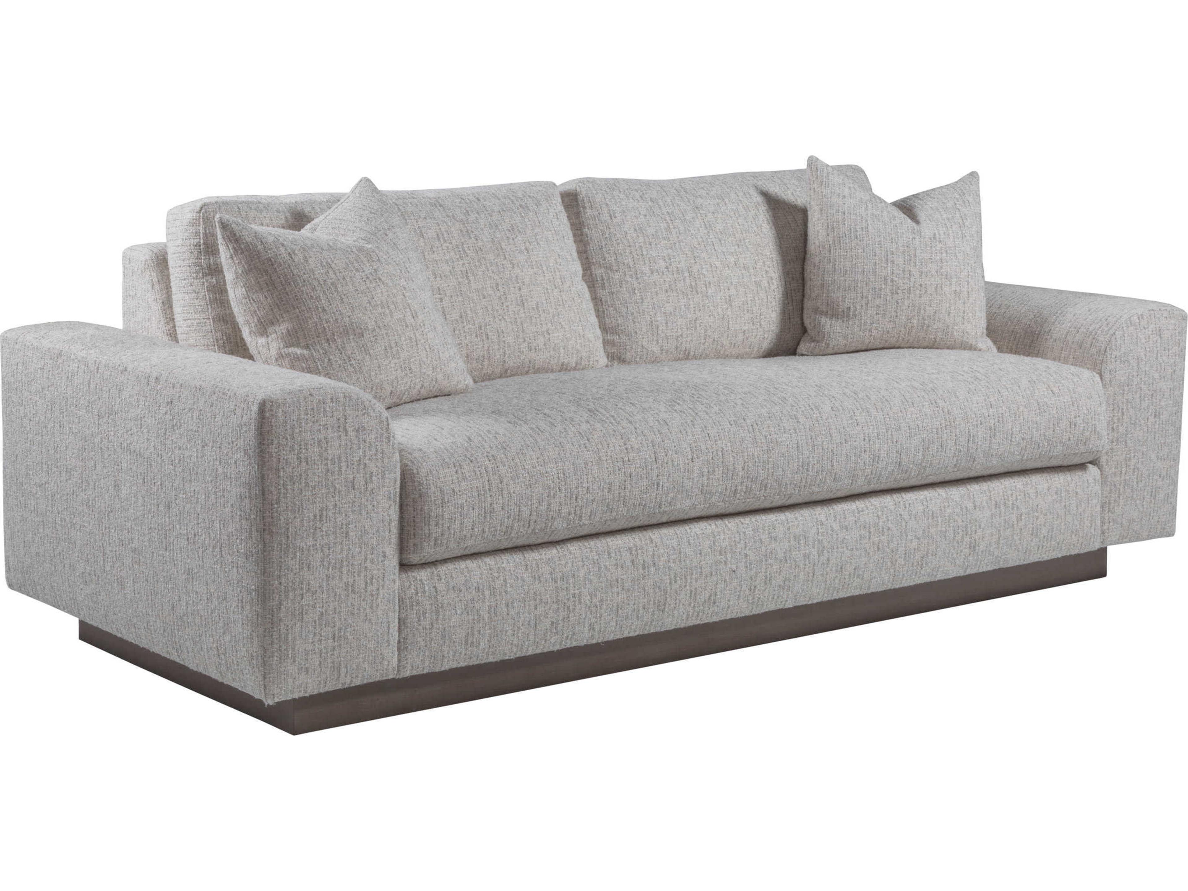Artistica Upholstery Lana Gray Upholstered Sofa