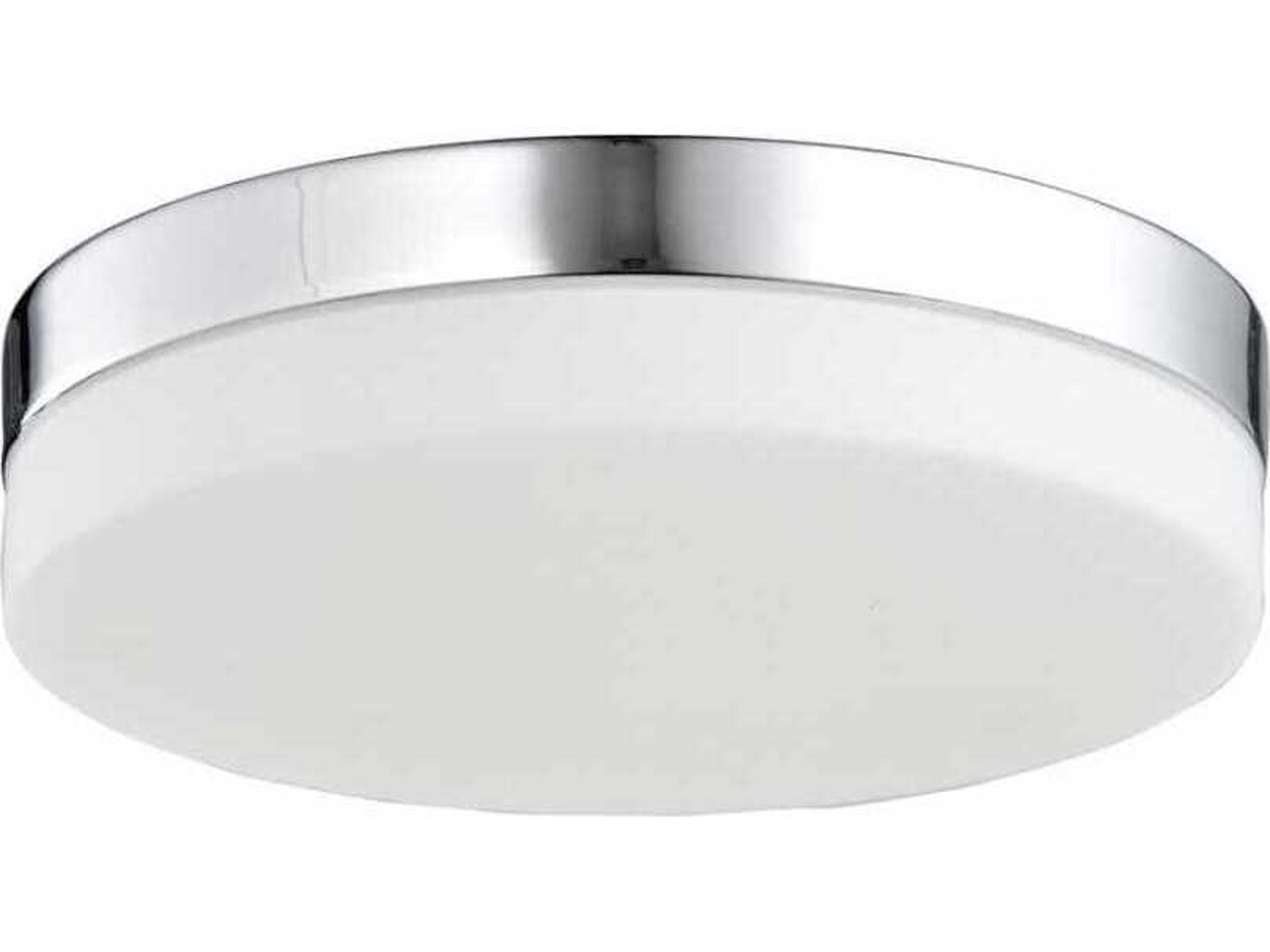 Avenue Lighting Cermack St Polished Chrome Round Flush Mount